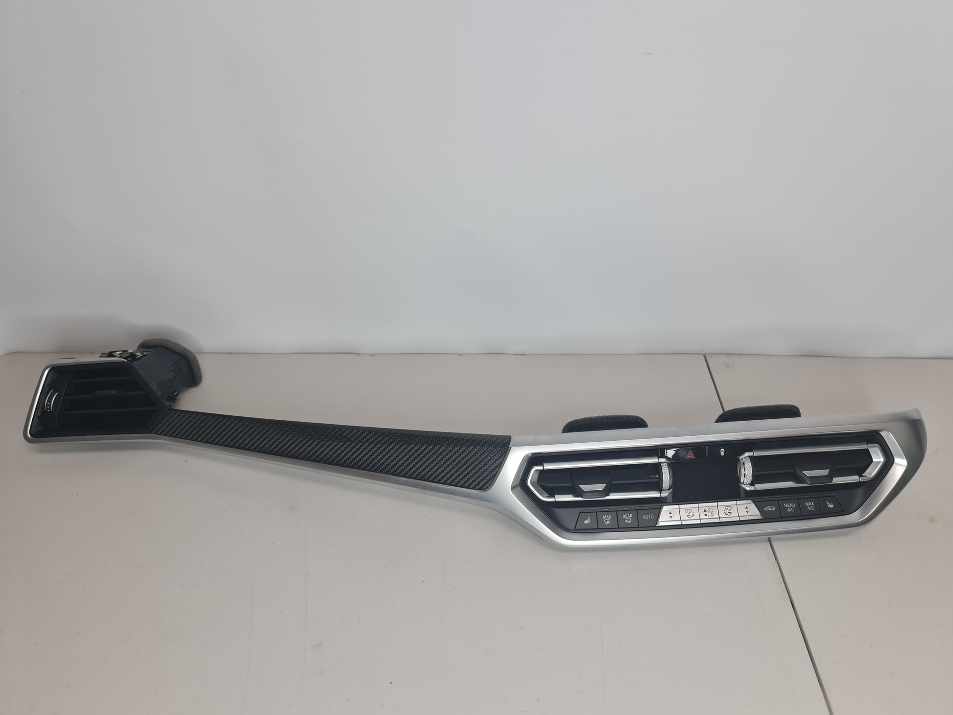 BMW G80 OEM Carbon Dashboard Trim Including AirCon Controls RHD 8094580 9P809458005 - MPerformance.parts