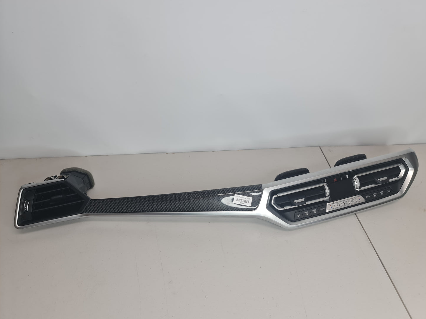 BMW G80 OEM Carbon Dashboard Trim Including AirCon Controls RHD 8094580 9P809458005 - MPerformance.parts