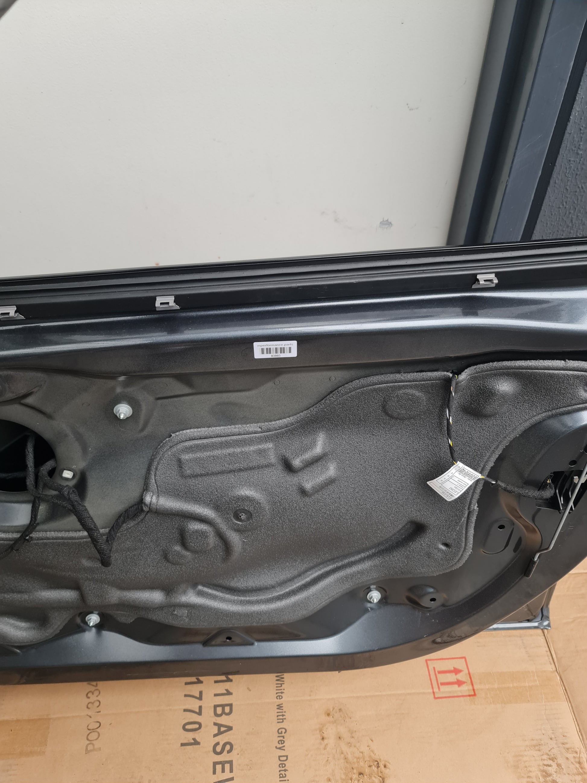 BMW F80 LCI M3 3 SERIES DRIVER DOOR GREY - 41007298566 - MPerformance.parts