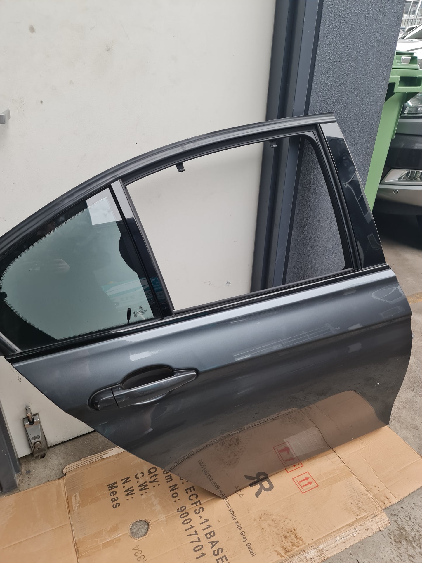 BMW F80 LCI M3 3 SERIES DRIVER DOOR GREY - 41007298514 - MPerformance.parts