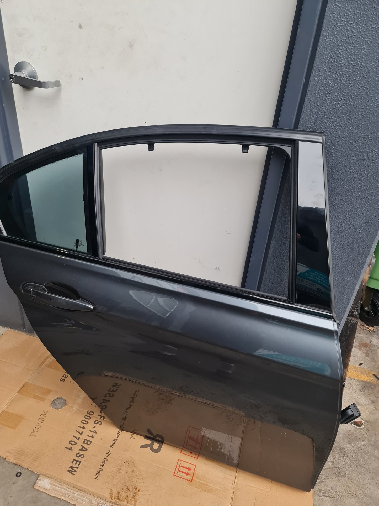 BMW F80 LCI M3 3 SERIES DRIVER DOOR GREY - 41007298514 - MPerformance.parts