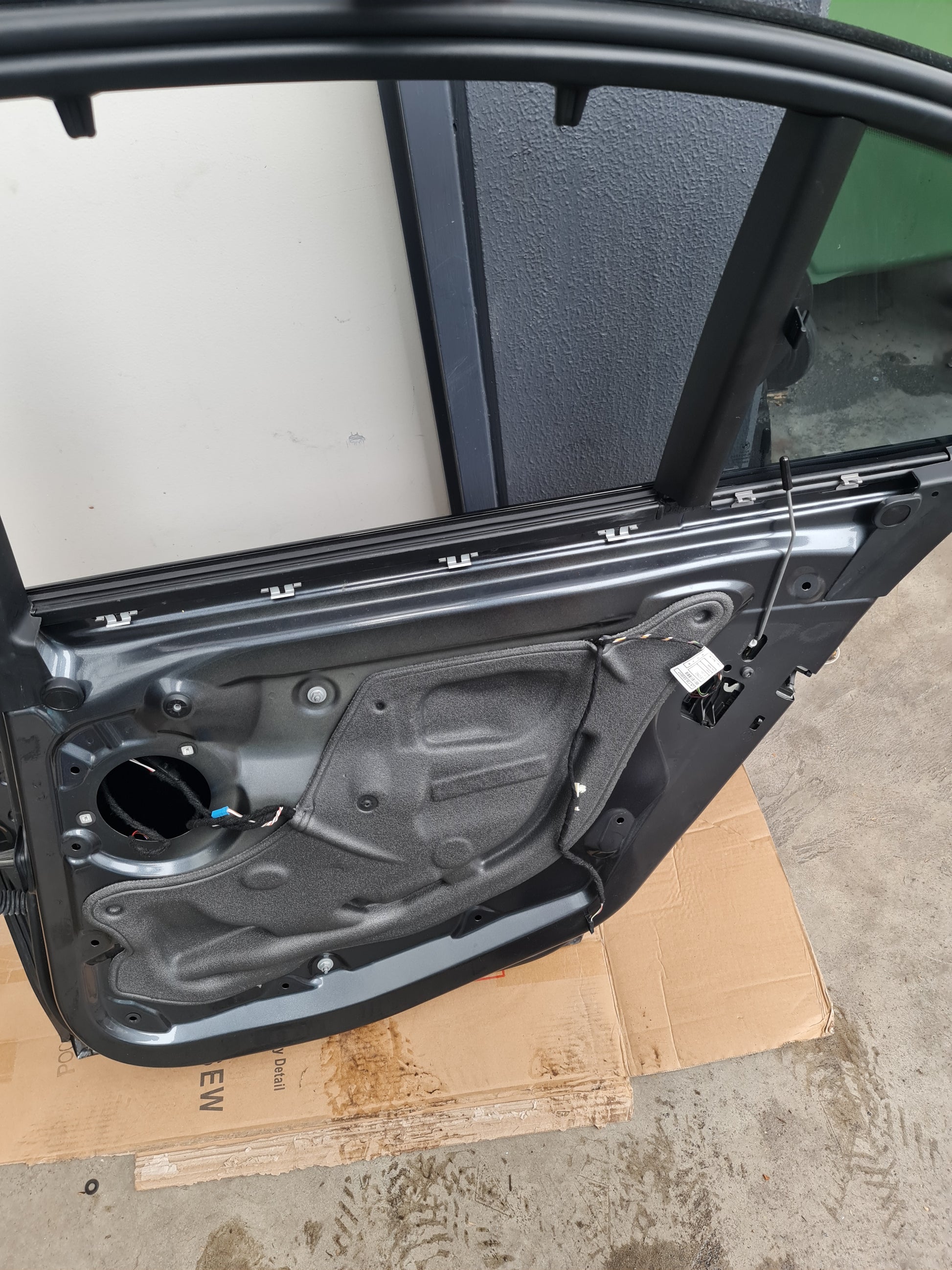 BMW F80 LCI M3 3 SERIES DRIVER DOOR GREY - 41007298514 - MPerformance.parts