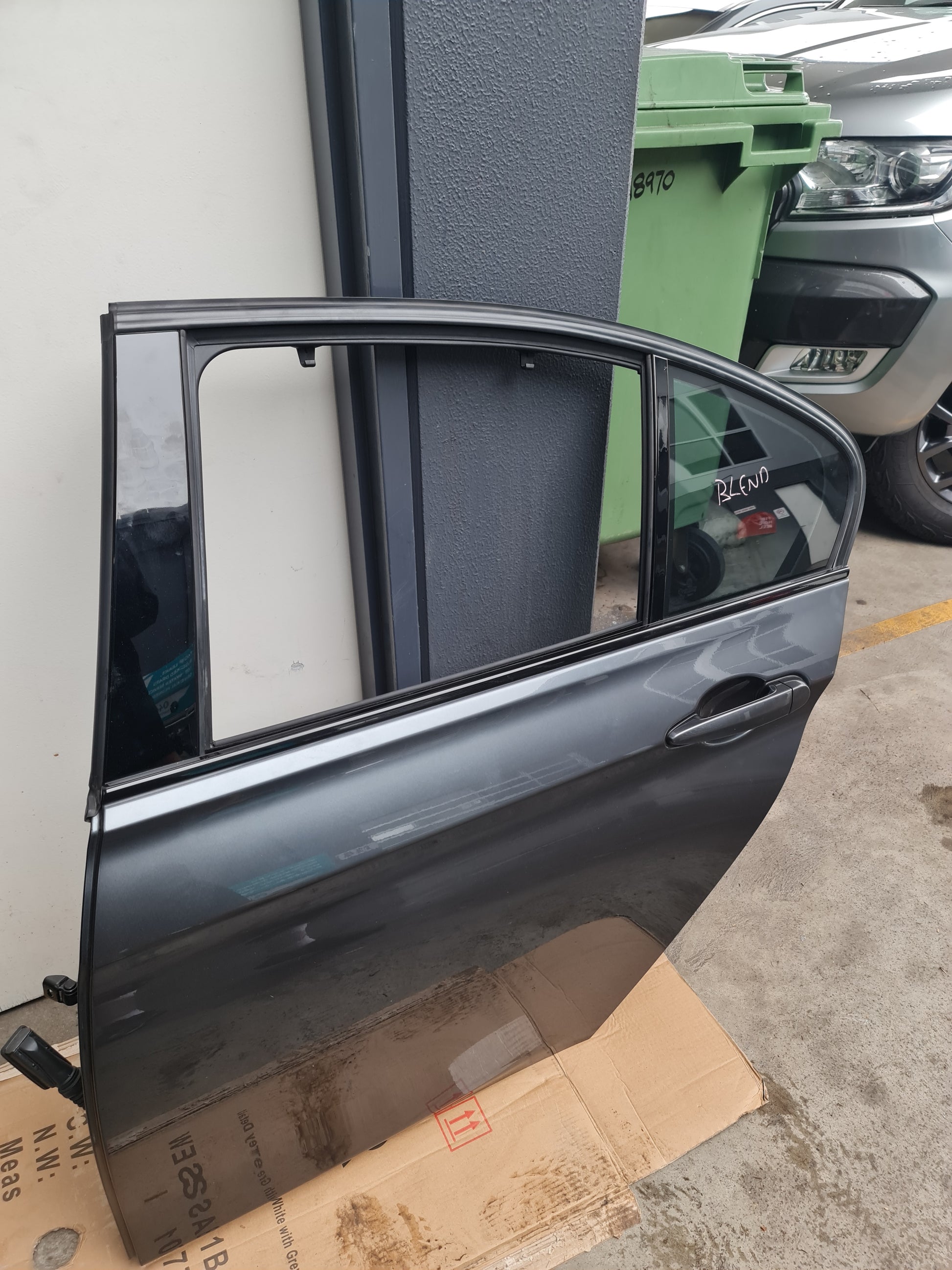 BMW F80 LCI M3 3 SERIES PASSENGER DOOR GREY - 41007298513 - MPerformance.parts