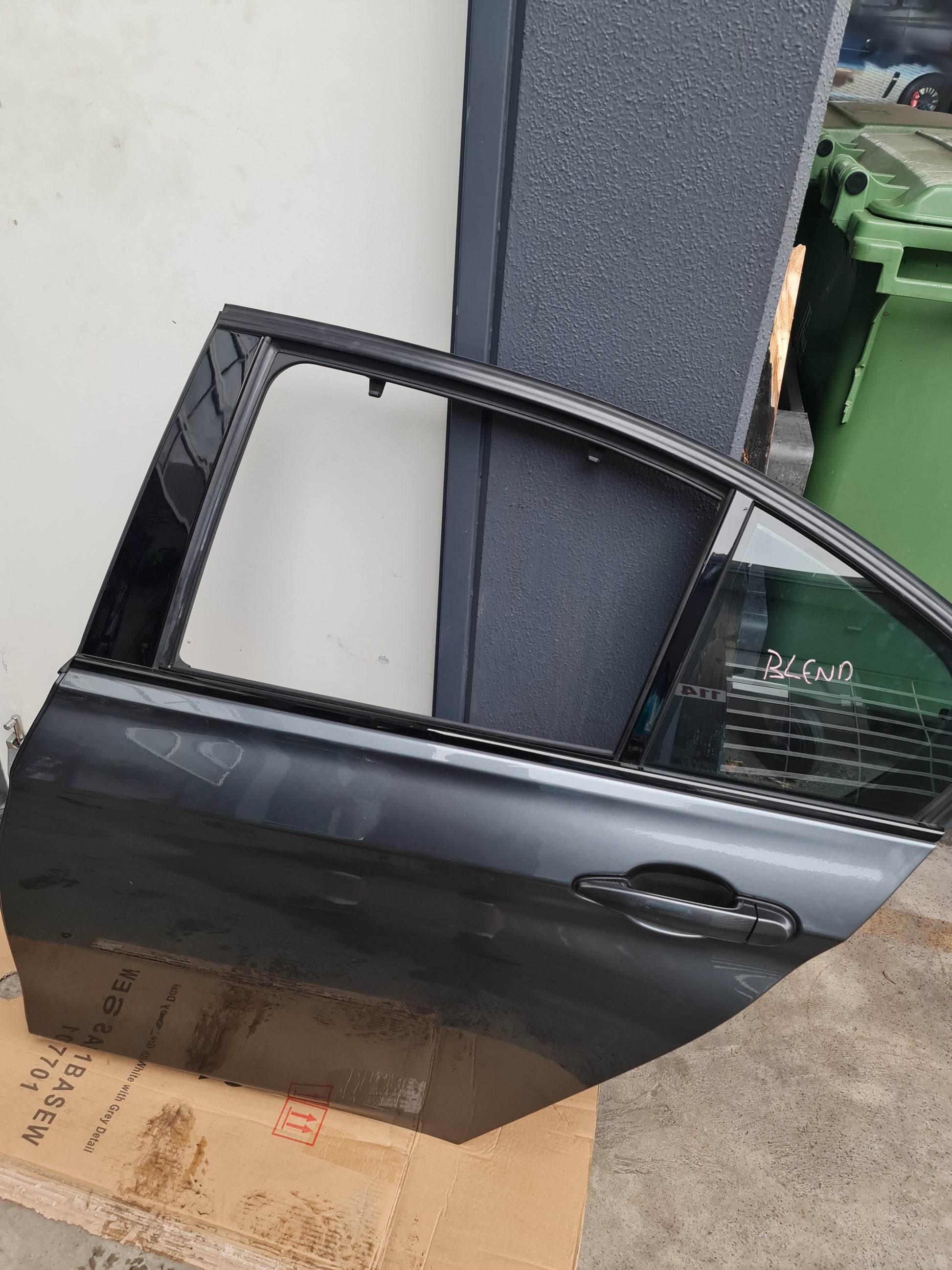 BMW F80 LCI M3 3 SERIES PASSENGER DOOR GREY - 41007298513 - MPerformance.parts