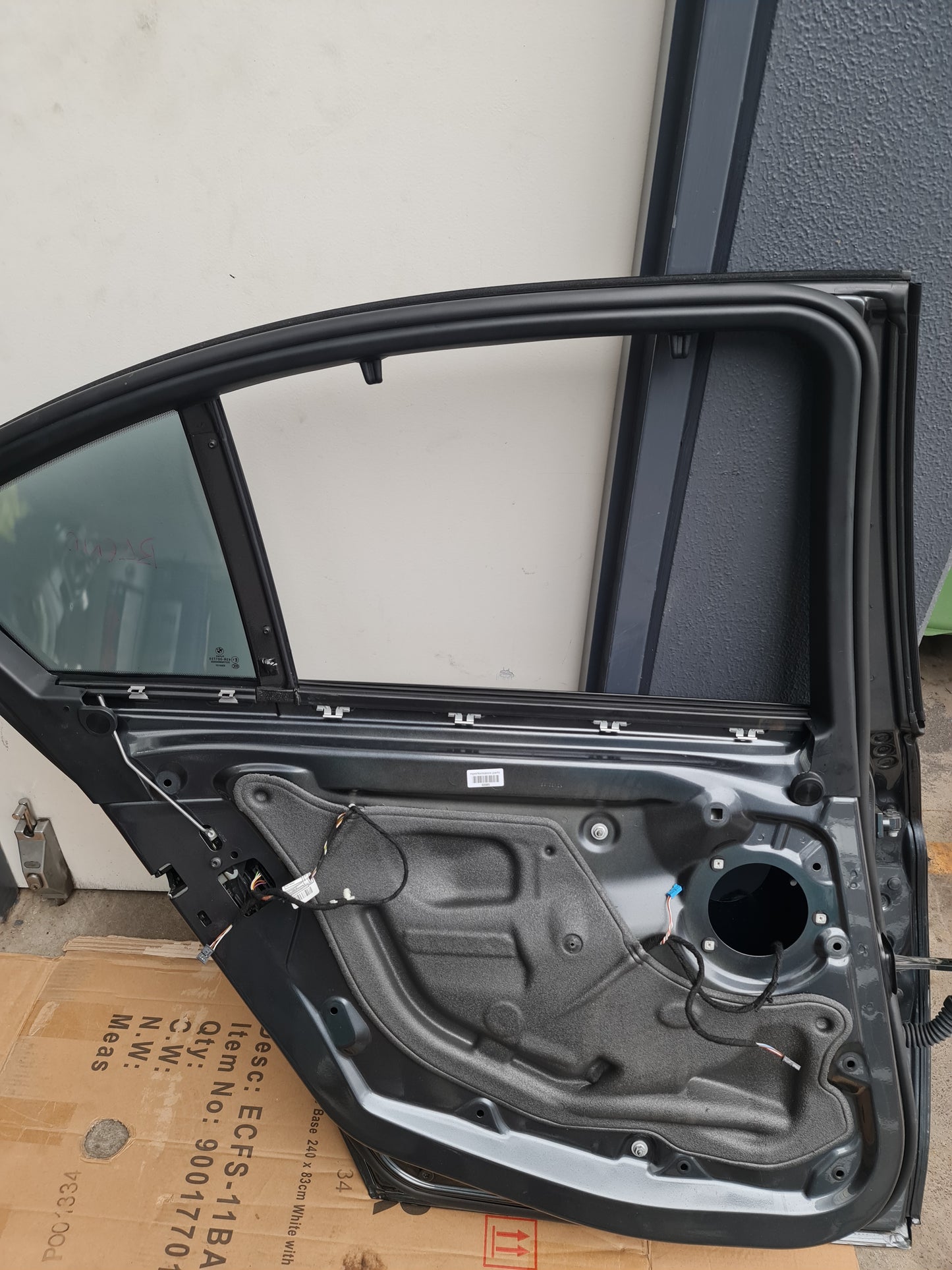 BMW F80 LCI M3 3 SERIES PASSENGER DOOR GREY - 41007298513 - MPerformance.parts