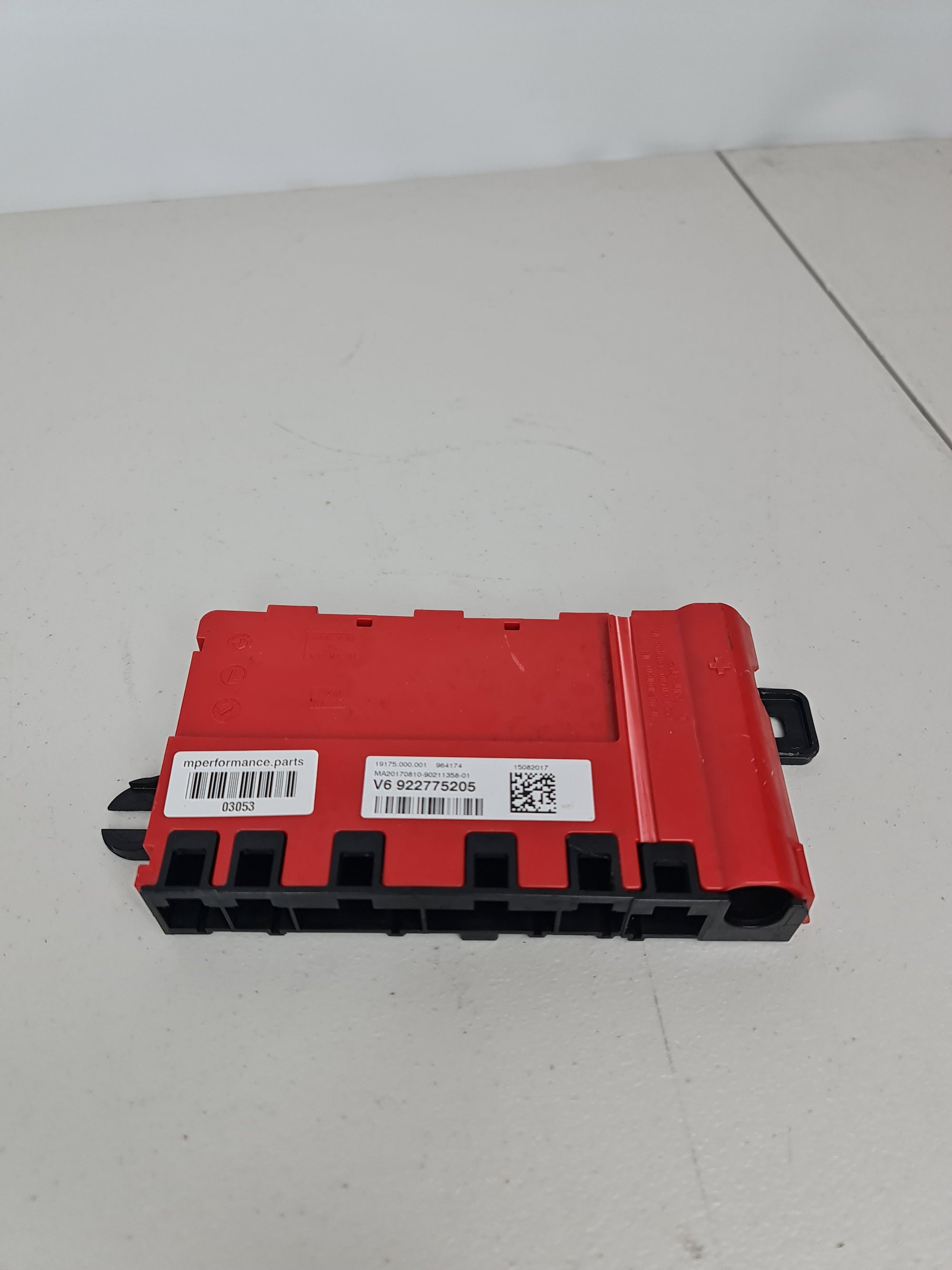 BMW M3 Power Battery Junction Distribution Fuse Box F80 12-18 OEM V6 922775205 - MPerformance.parts
