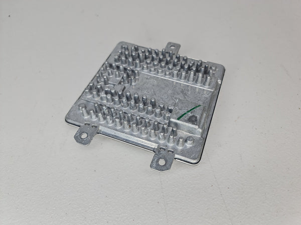 BMW G01 X3 G02 X4 G80 M3 M82/83 M4 laser headlight control unit module, close-up of MPerformance.parts component.