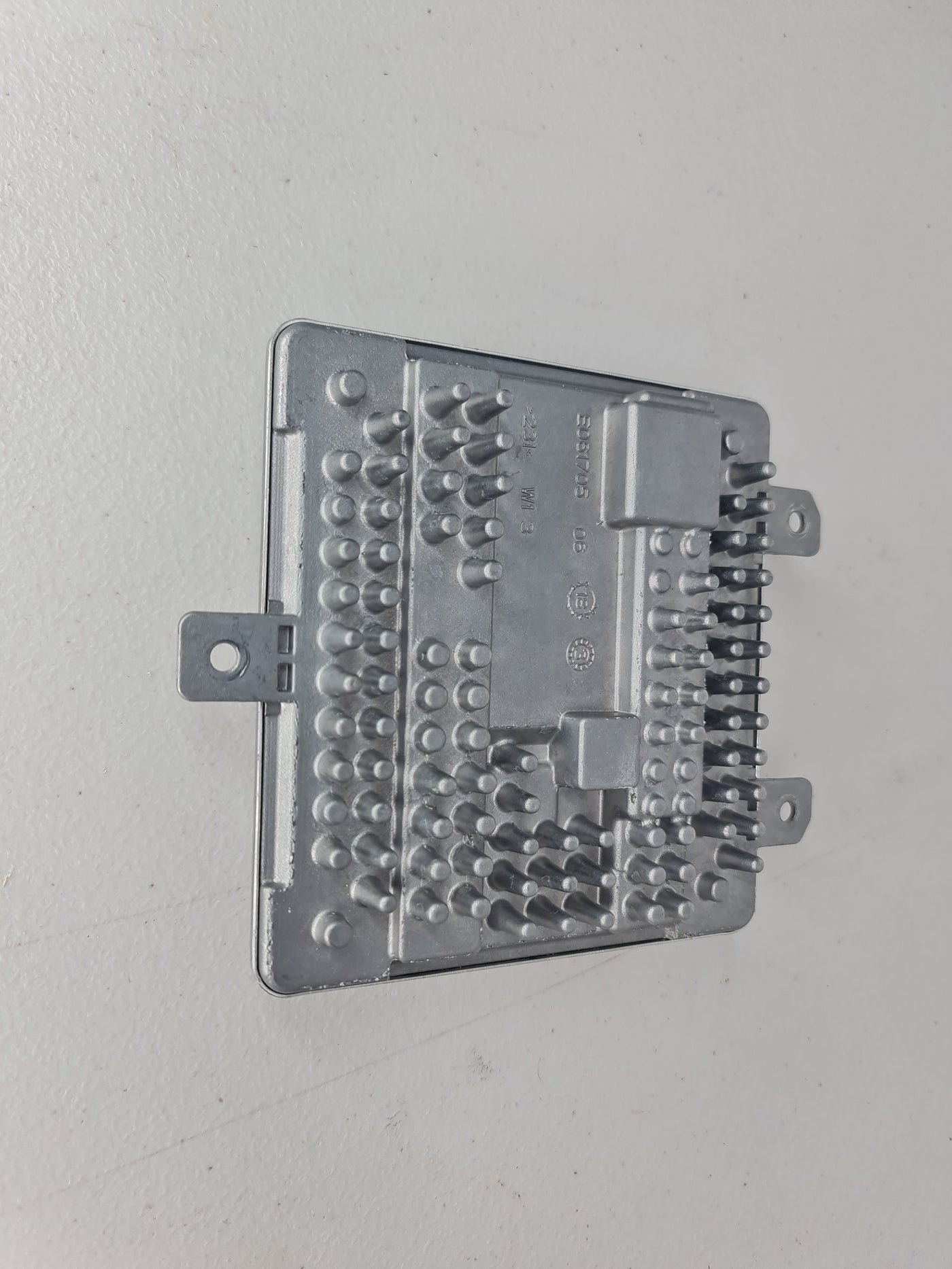 BMW M2 G20 G21 G28 F40 F44 G42 MPerformance.parts laser headlight control unit, front view showing connectors and branding.