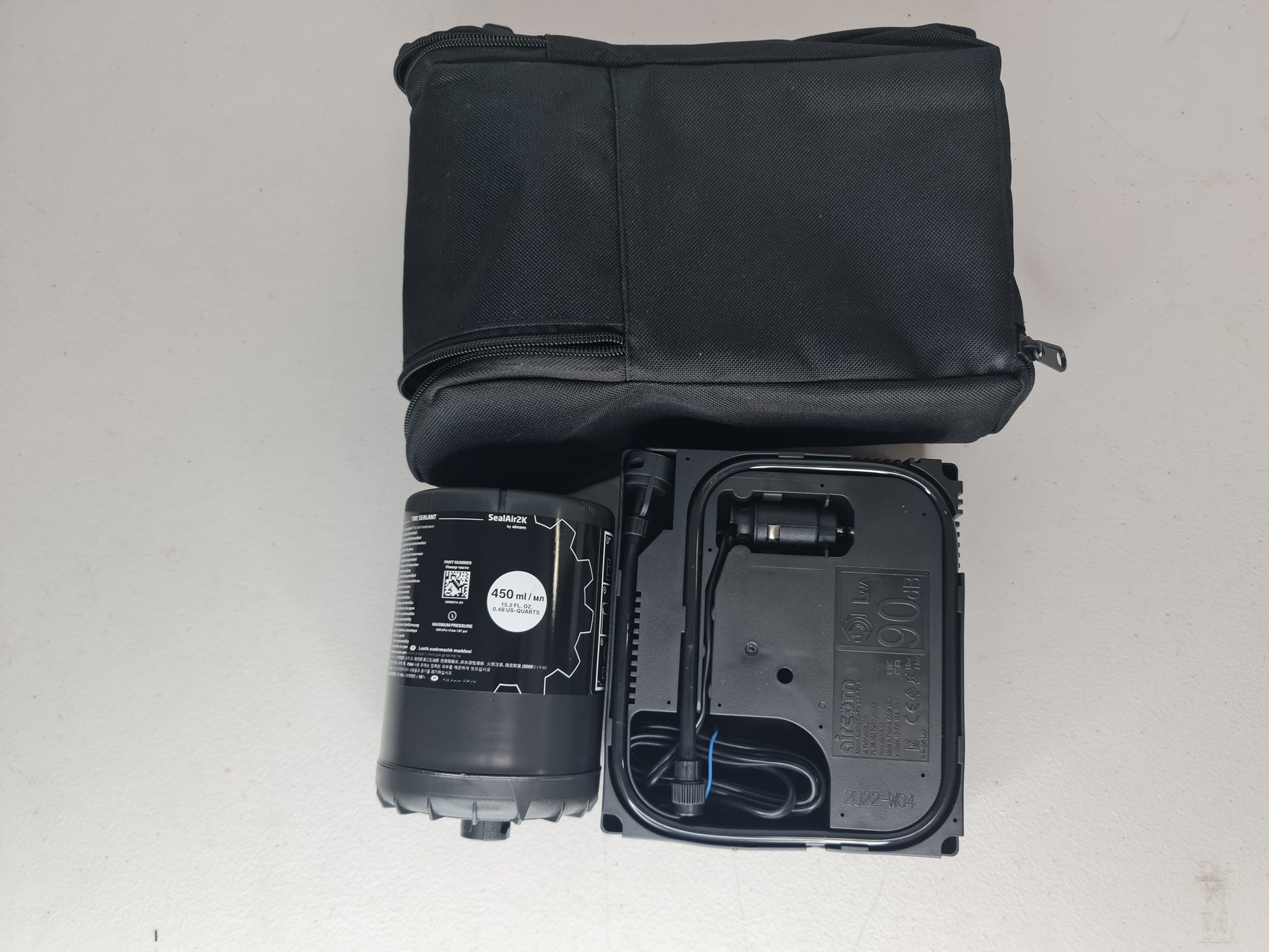 BMW M4 G82 OEM ROADSIDE ASSISTANCE TIRE INFLATION KIT AIR PUMP TIRE SLIM - MPerformance.parts