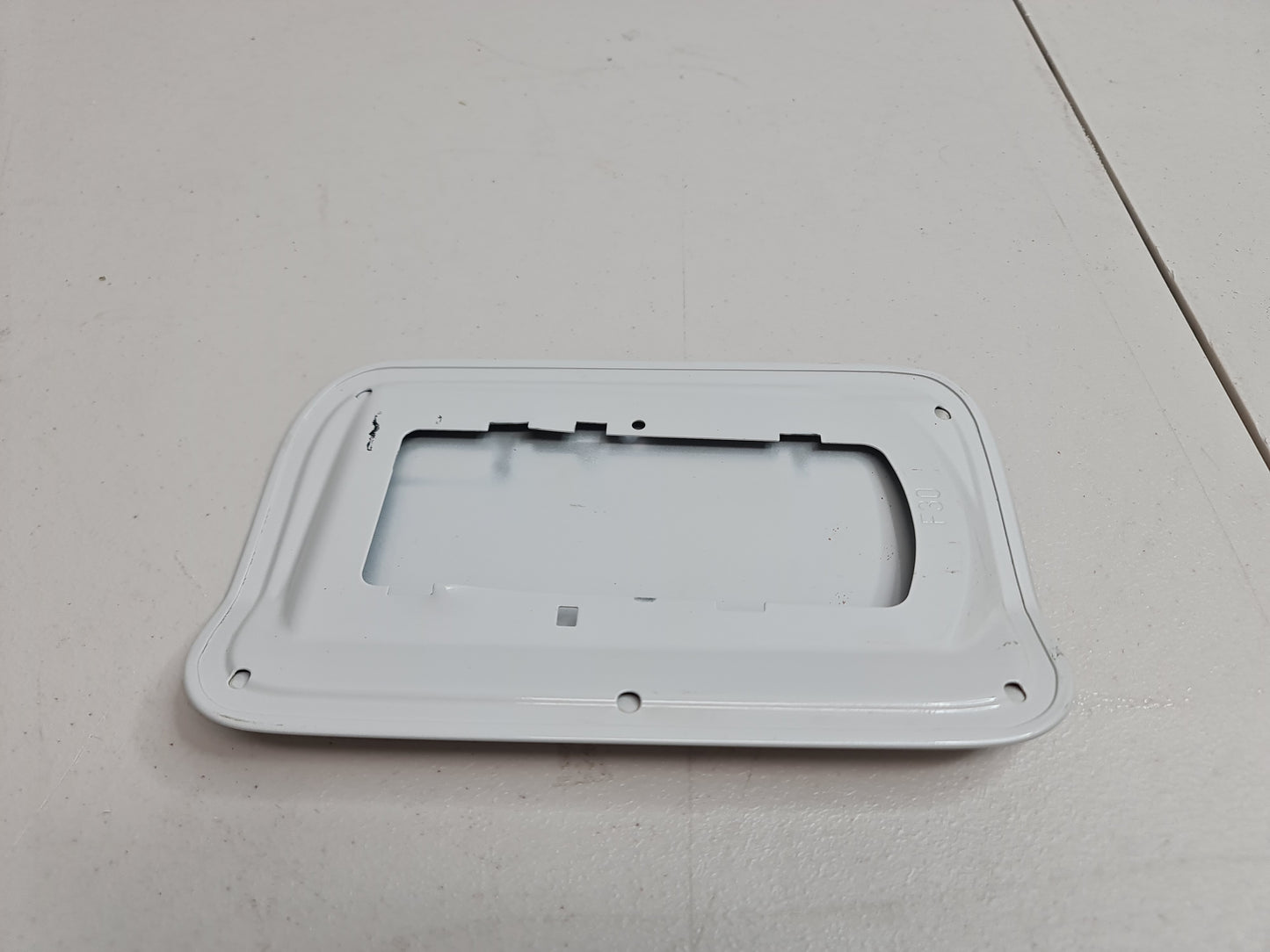 BMW F30 F80 M3 Rear Fuel Gas Tank Flap Filler Lid Cover Cap White - MPerformance.parts
