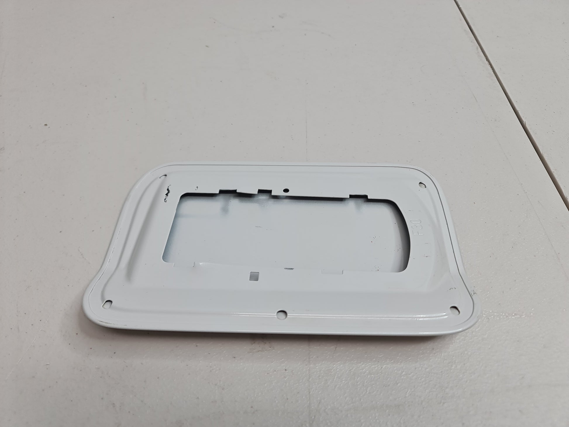 BMW F30 F80 M3 Rear Fuel Gas Tank Flap Filler Lid Cover Cap White - MPerformance.parts