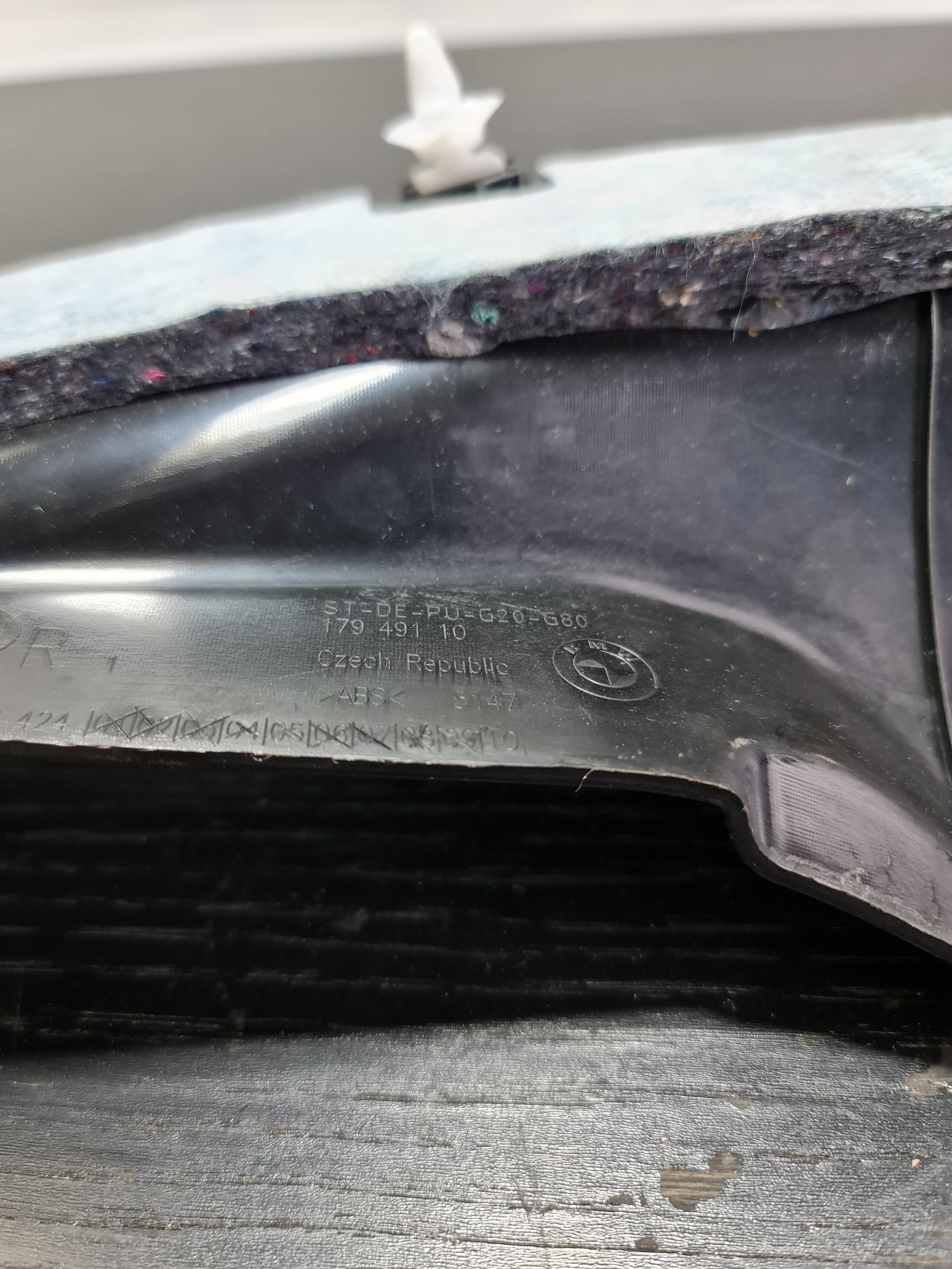 BMW G20 G21 G80 M3 REAR SEAT SILL TRIM COVER 17949110 - MPerformance.parts