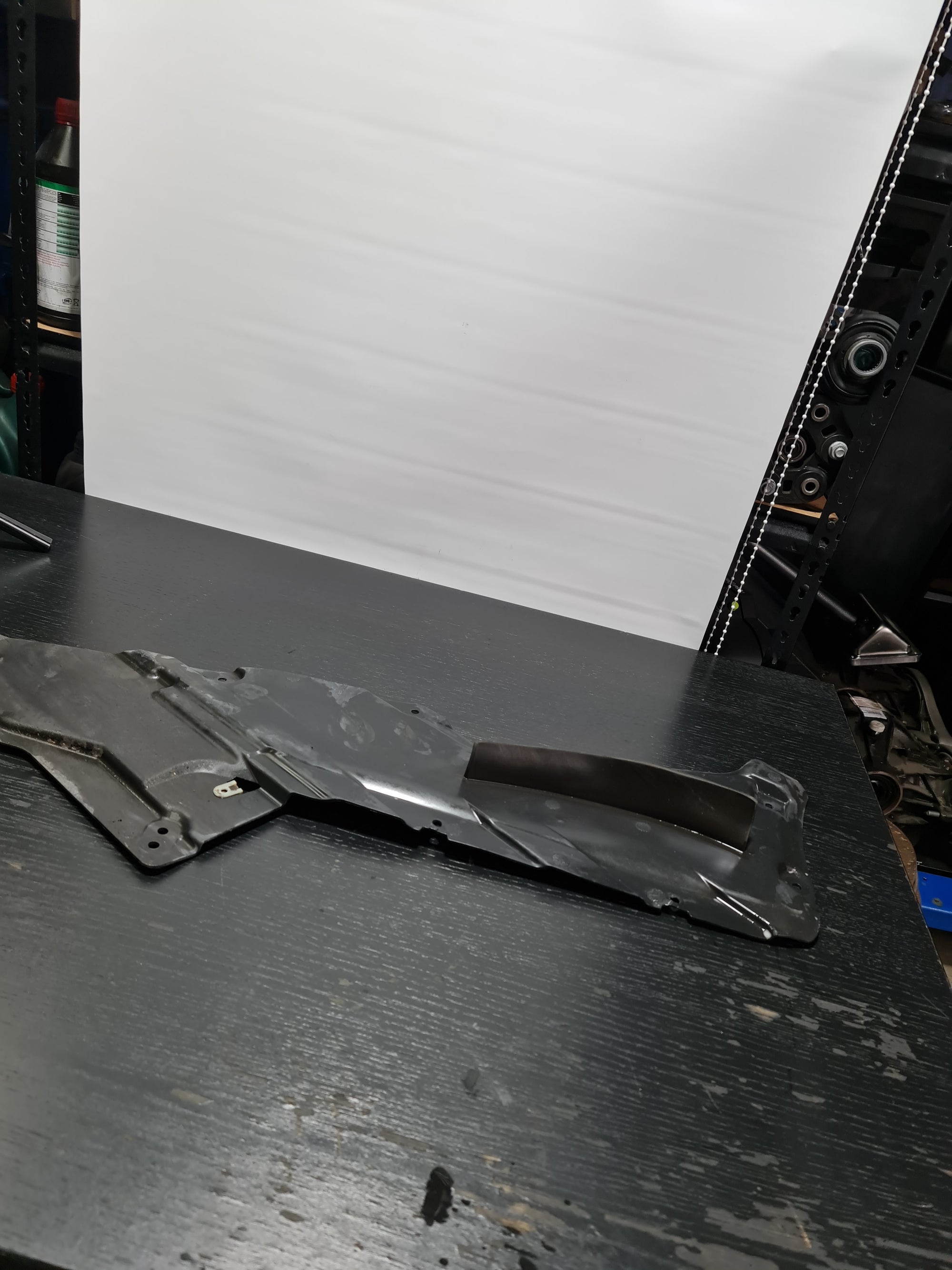 BMW M4 M3 G82 G83 G80 Rear Left Side Underbody Splash Shield 2021 2022 2023 Oem 51718080539 - MPerformance.parts