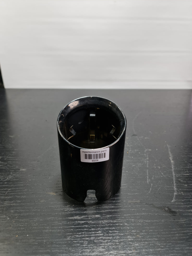 BMW M3 M4 G80 G82 G83 Rear Black Exhaust Tip Set Assembly 2021 2022 2023 Oem - MPerformance.parts