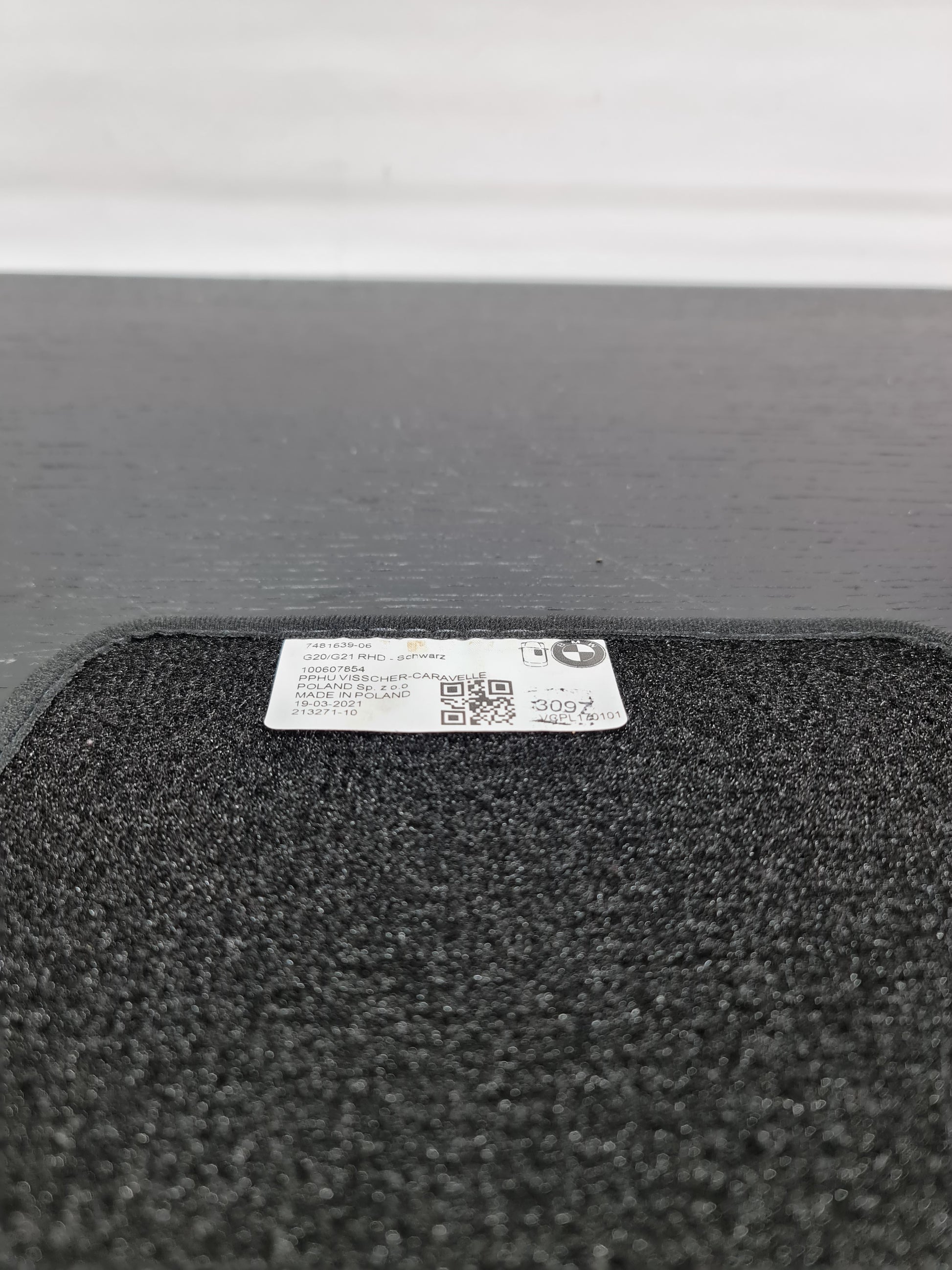 G80 M3 Drivers Floor mat - MPerformance.parts