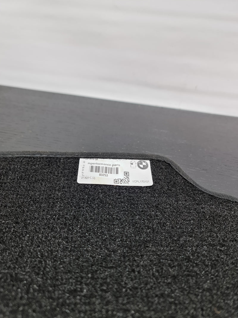 Genuine BMW M3 G80 Velour Carpet Floor Mats Charcoal 7481639-06 - MPerformance.parts