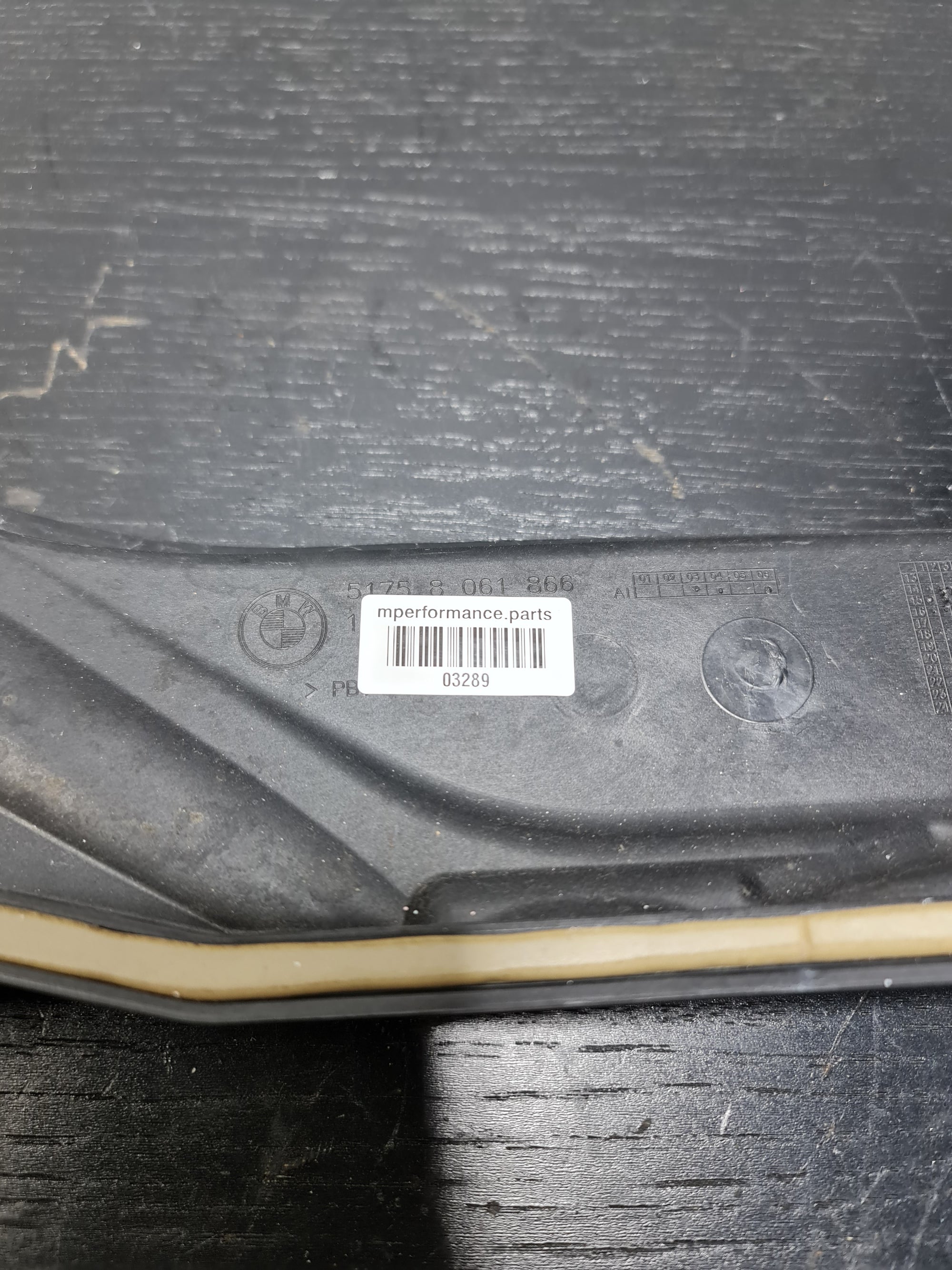 2015-2020 BMW 51-75-8-061-866 BMW 51758061866 Partition Wall, Units Compartment, Top 8061866 15677210 - MPerformance.parts