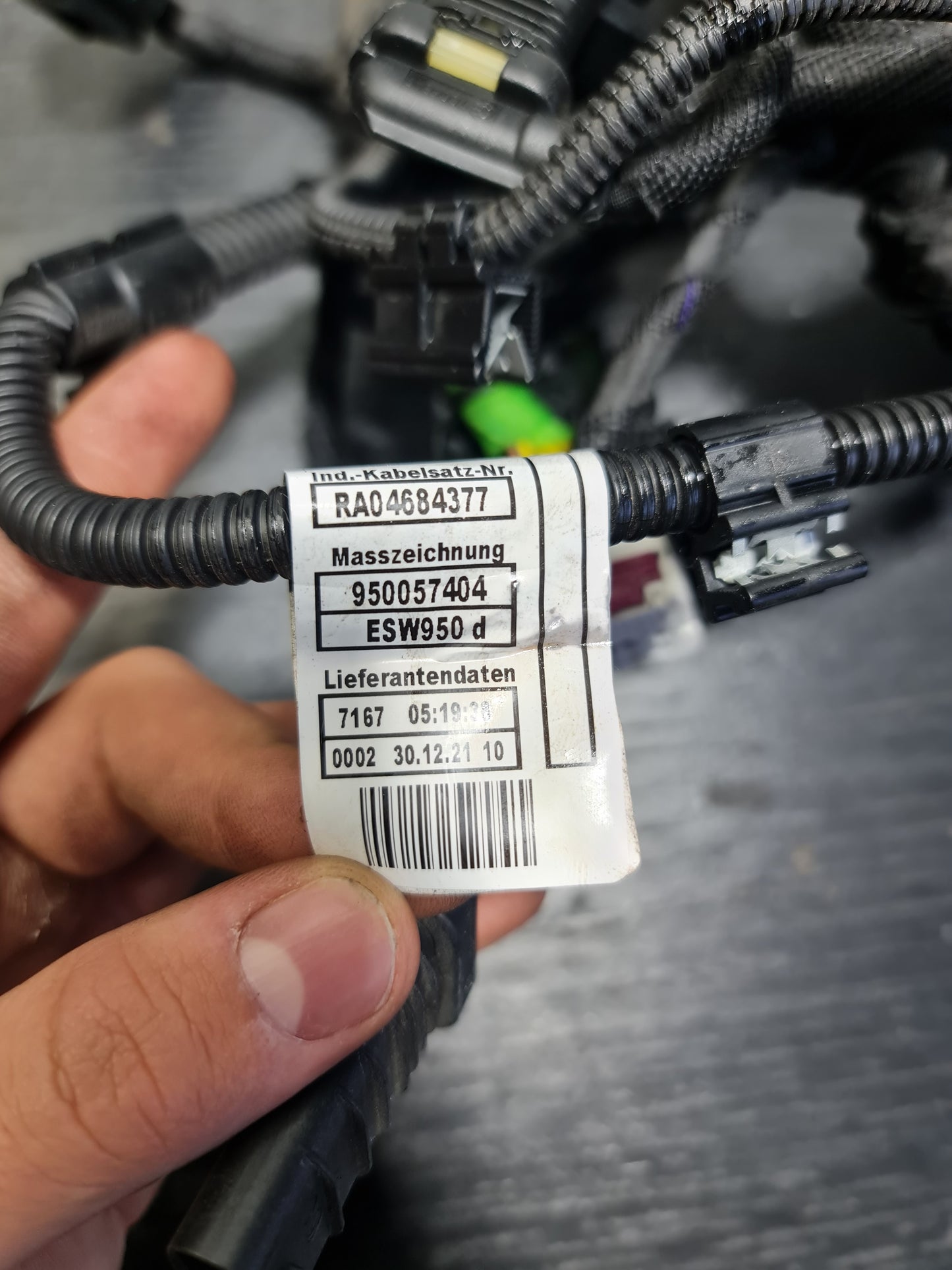 2018 On G80 BMW M3 3 SERIES ENGINE WIRING HARNESS 3.0 PETROL 950057404