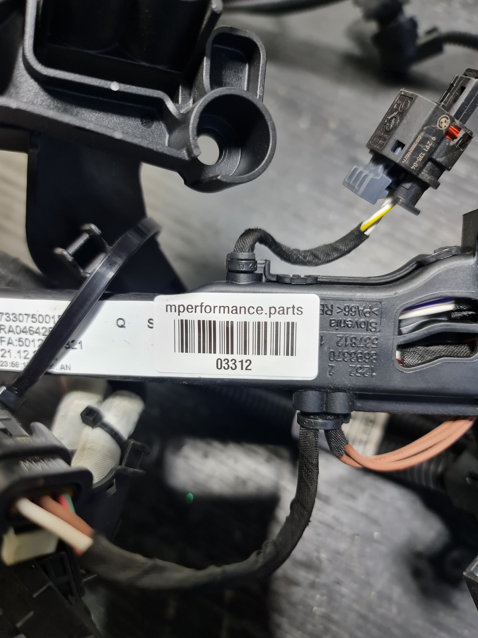 WIRING HARNESS BMW 3 SERIES G80/G81 2022 INJECTION VALVE/IGNITION - 733075001d - MPerformance.parts