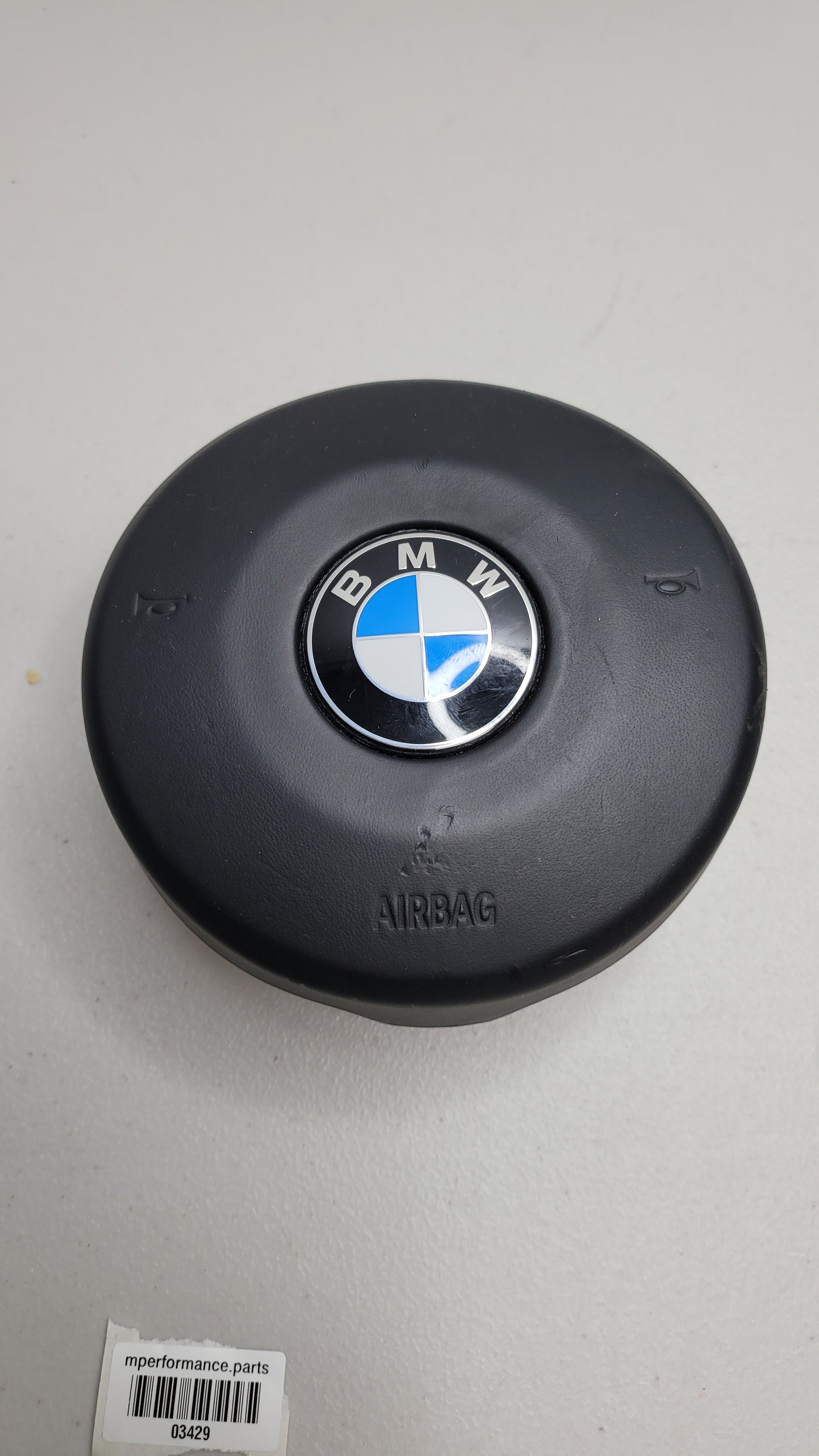 BMW M2 M3 M4 F30 F31 F32 F36 X3 X5 LEATHER M Sport steering wheel air driver bag - 33809220701 - MPerformance.parts