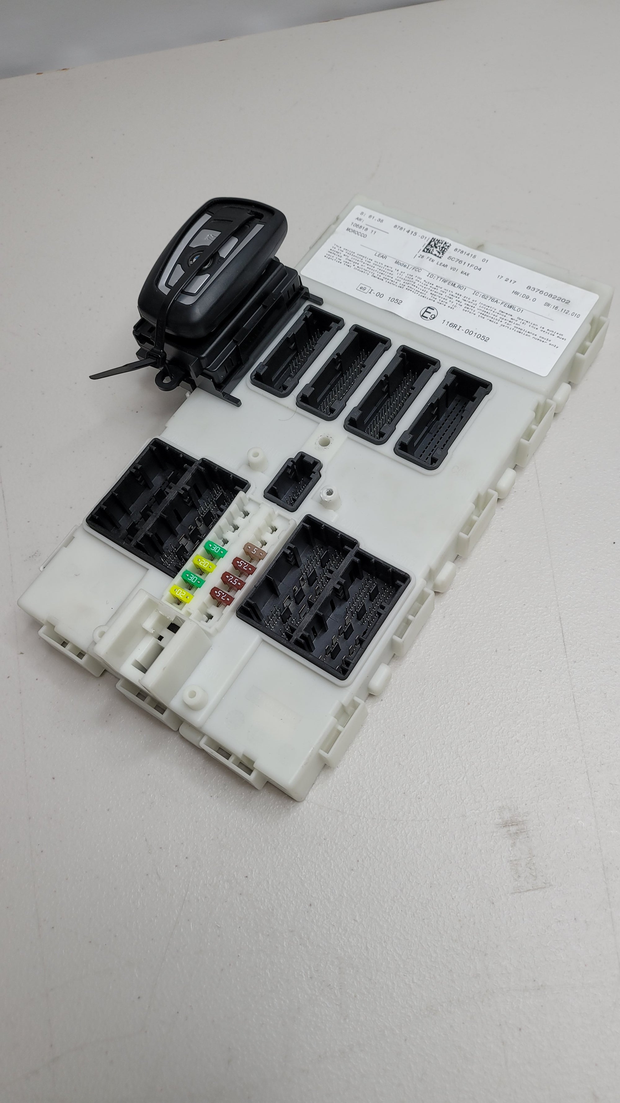 BMW F30 F32 F36 228 328 428 2.0L DME ECU Engine Computer FEM Module Key Set OEM 61358781415 - MPerformance.parts
