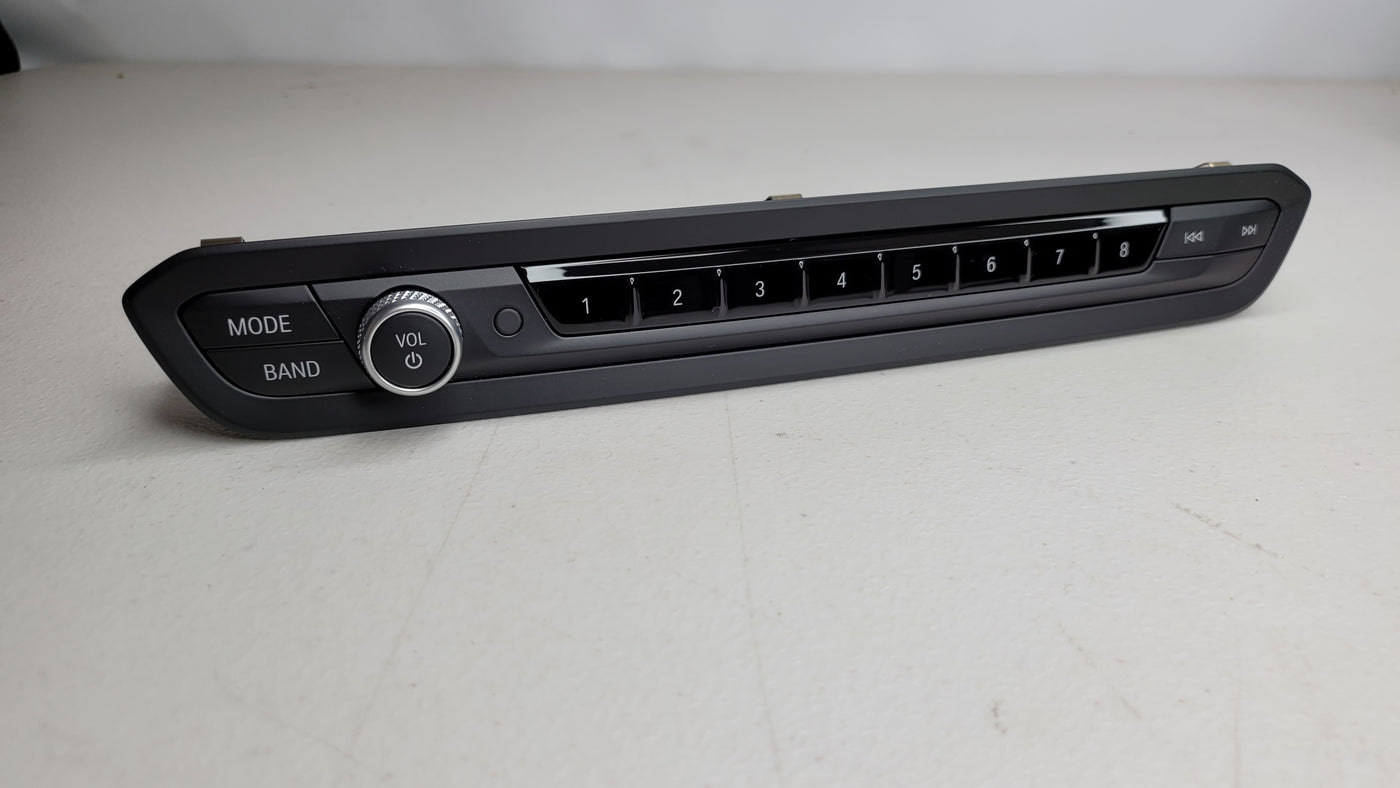 BMW G80 M3 Series radio controls buttons switches by MPerformance.parts, close-up view showing textured buttons and switch layout.
