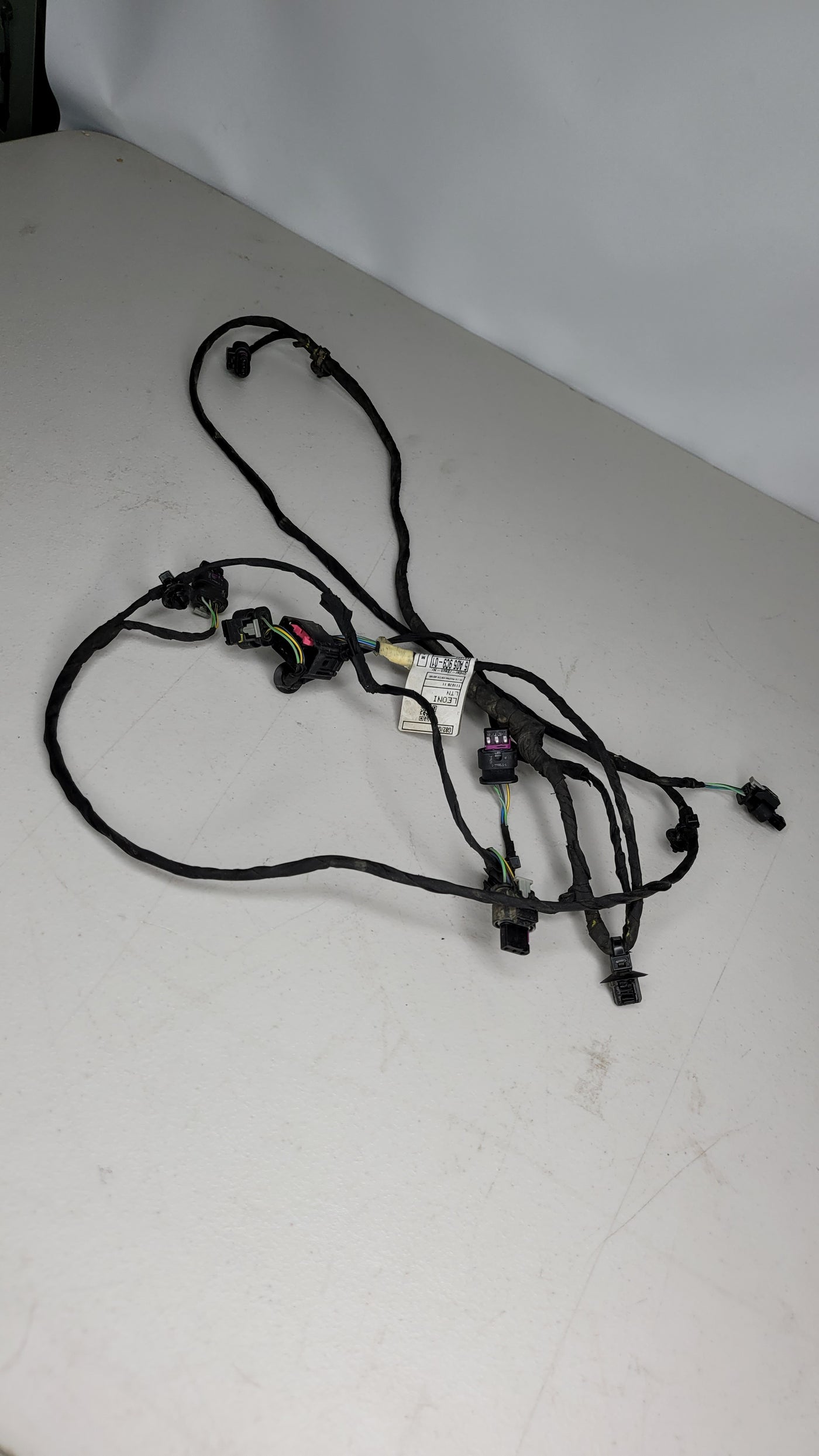 21-23 BMW M4 COMPETITION OEM FRONT BUMPER PARKING SENSOR HARNESS 5A059C9 22 WIRE - MPerformance.parts