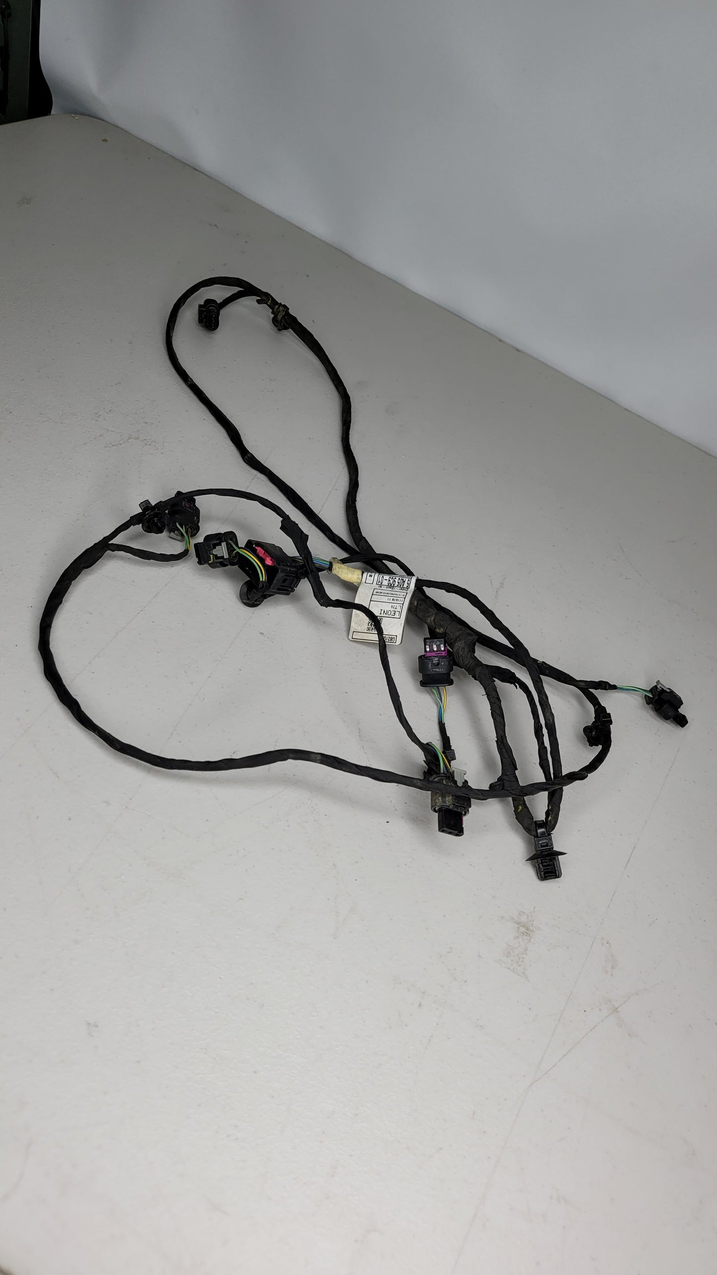 21-23 BMW M4 COMPETITION OEM FRONT BUMPER PARKING SENSOR HARNESS 5A059C9 22 WIRE