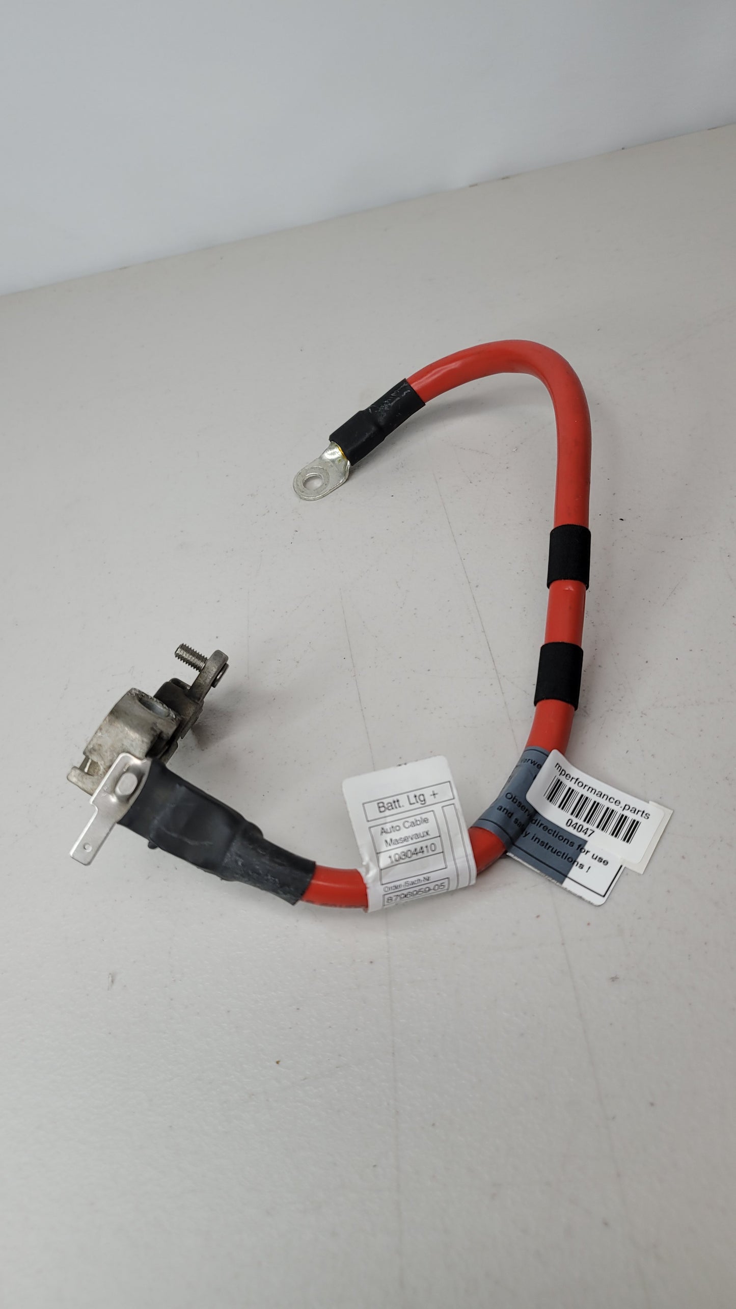 BMW M3 Battery Clamp Fuse Cable Positive 10304410