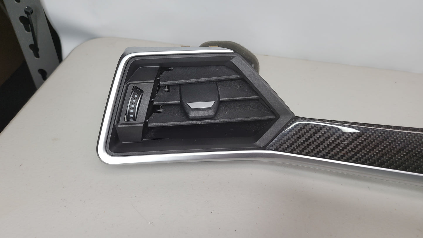 BMW M3 COMPETITION G80 S58 OEM CARBON CENTER DASH TRIM A/C CONTROLS Heated and Cooled Buttons