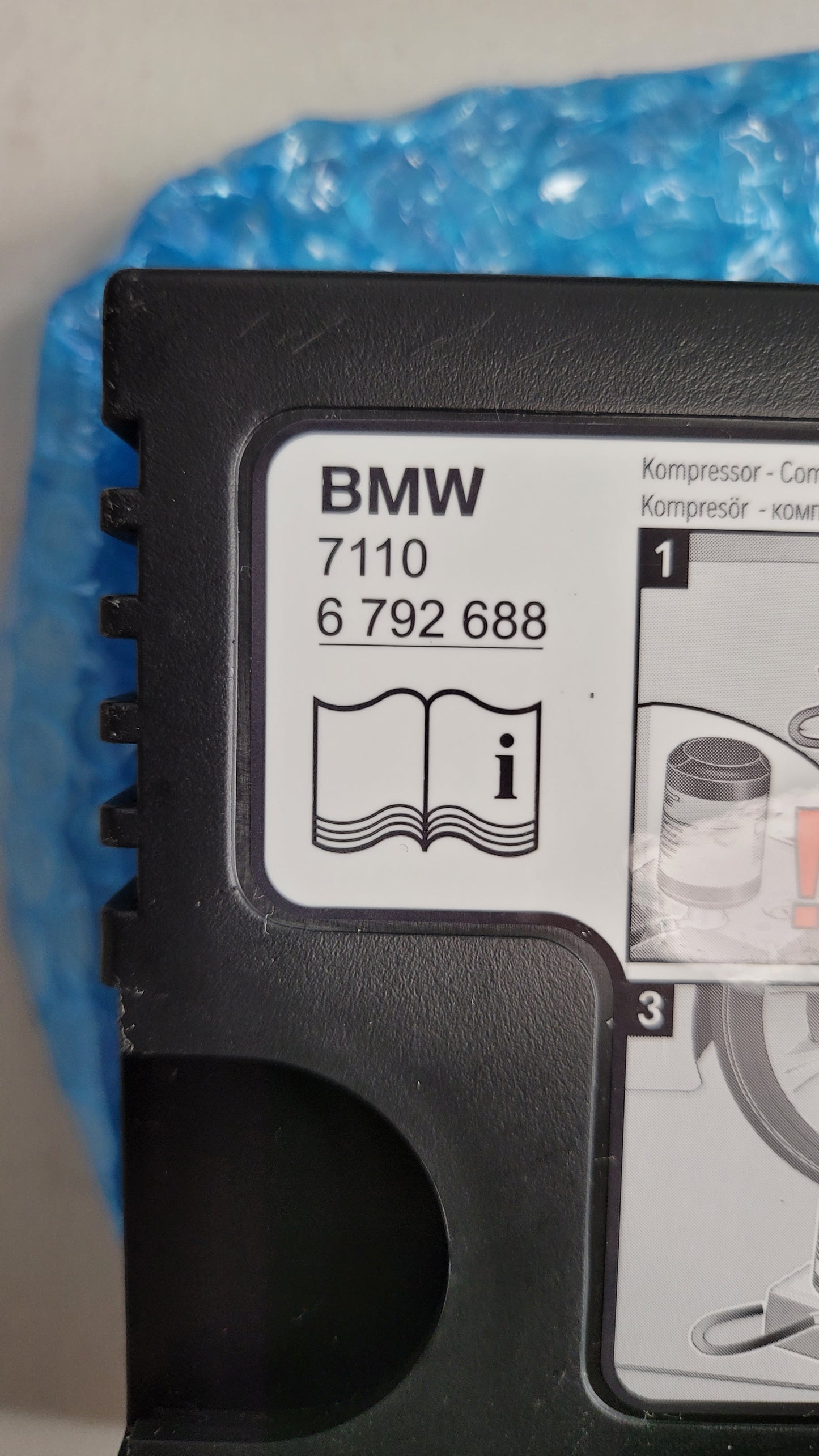 BMW Mobility Tyre Compressor 71106792688