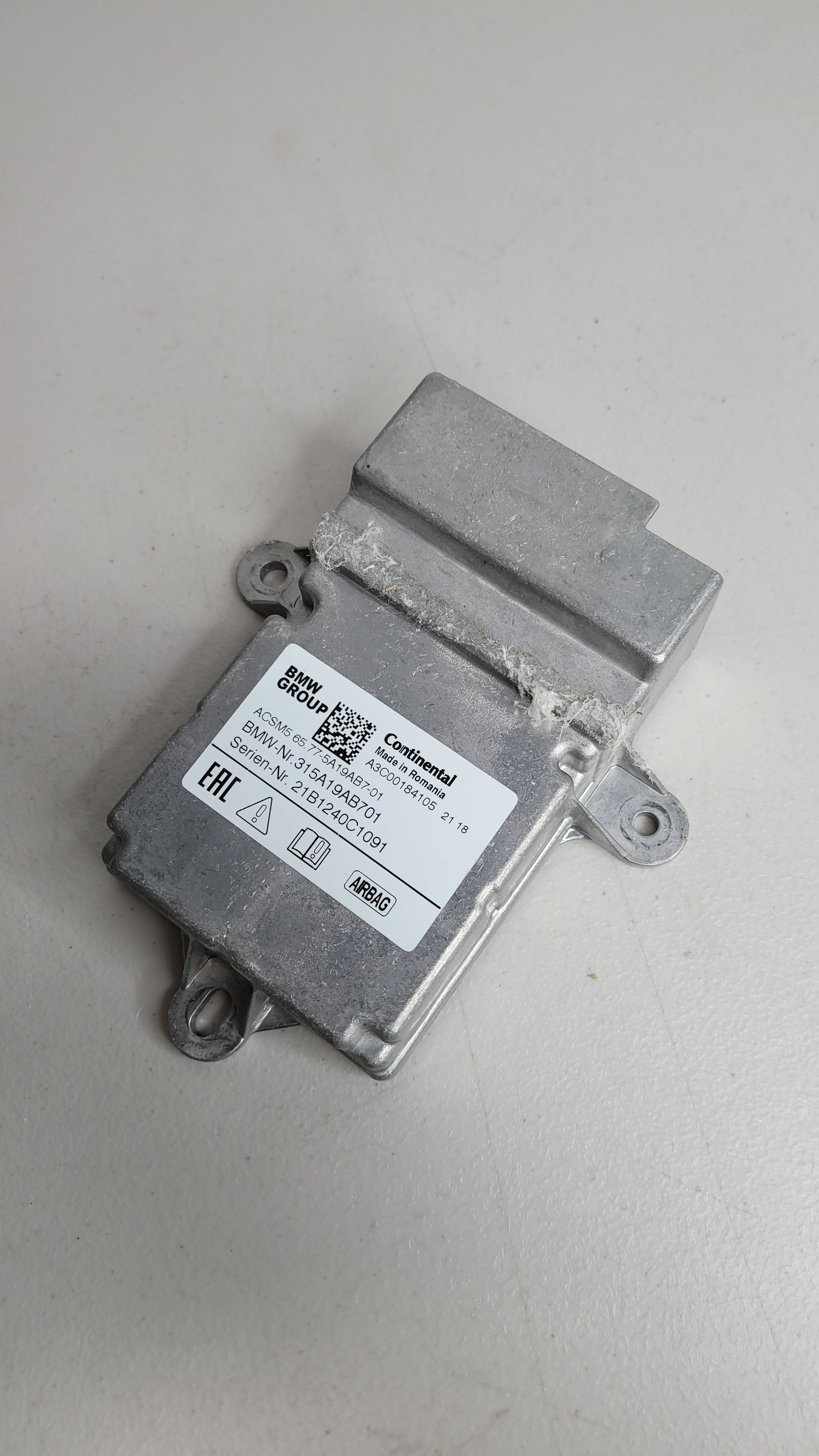 BMW M3 G80 Crash Impact Airbag Control Unit 31A19AB701 - MPerformance.parts