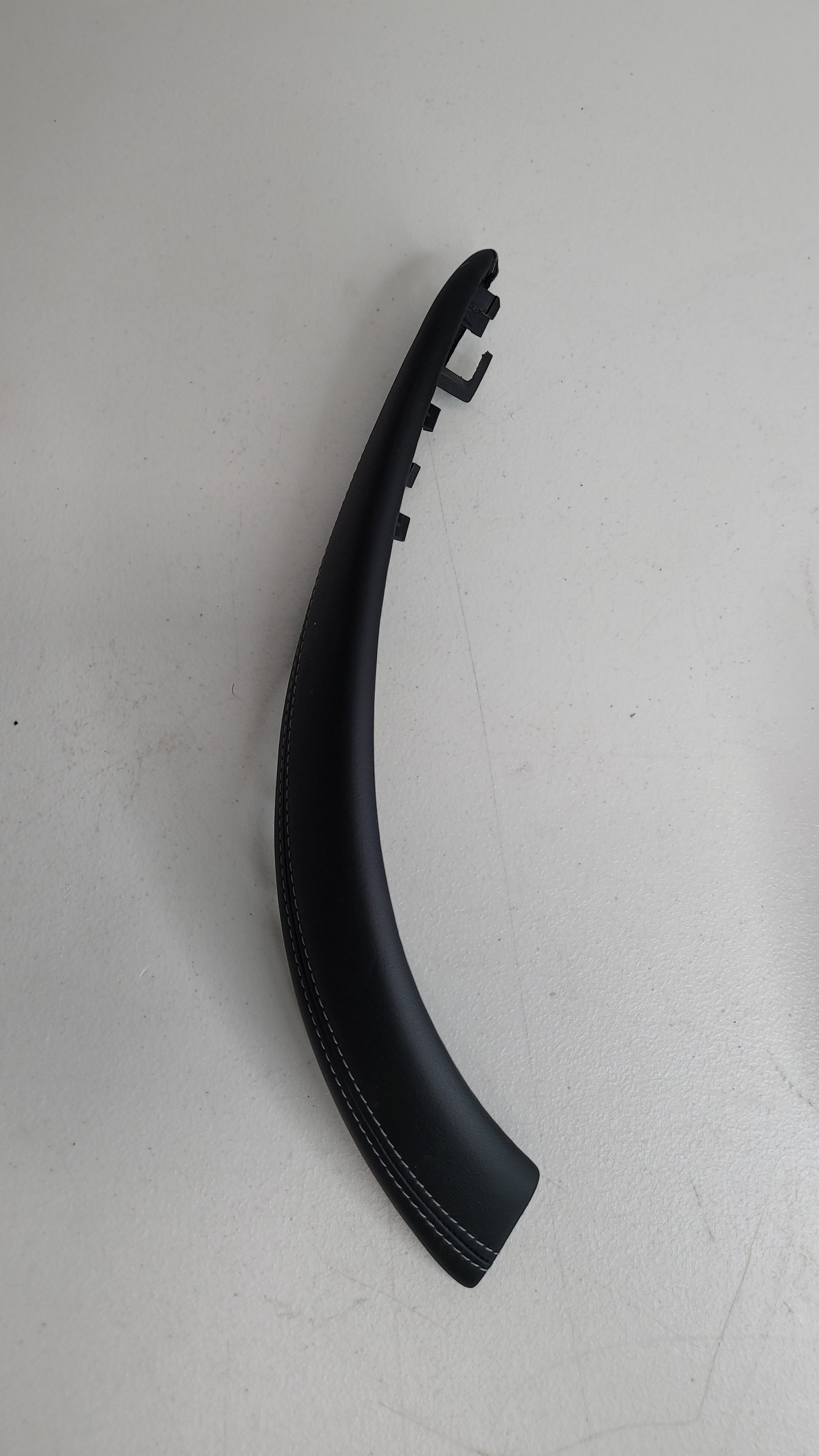 BMW M3 F80 Front Drivers Door Black Leather Pull Handle 8057633-05 - MPerformance.parts