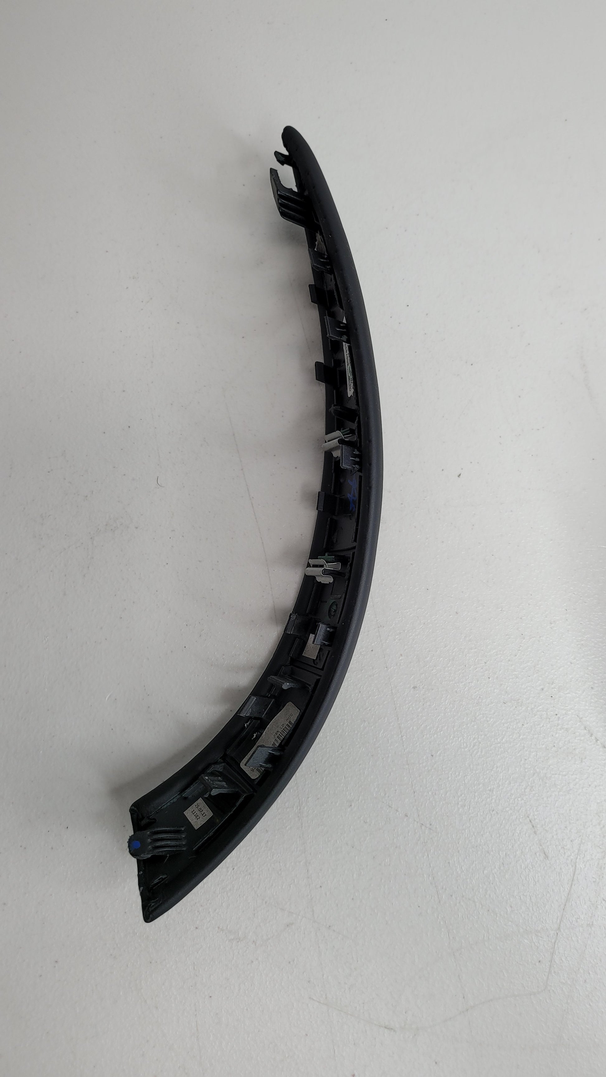 BMW M3 F80 Front Drivers Door Black Leather Pull Handle 8057633-05 - MPerformance.parts
