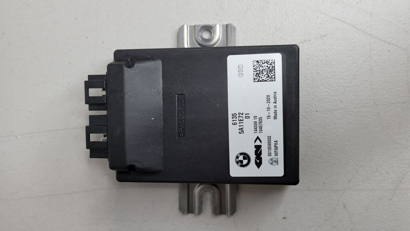 BMW M4 G82 G83 rear axle differential control unit by MPerformance.parts, showing the compact electronic module with connectors.