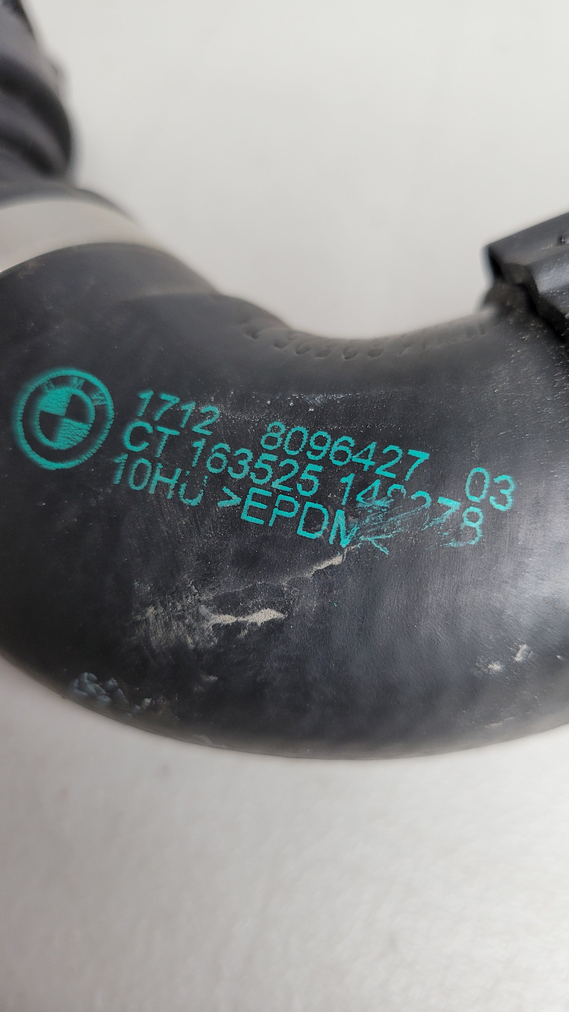 Genuine BMW Lower Hose 17128096427 - MPerformance.parts