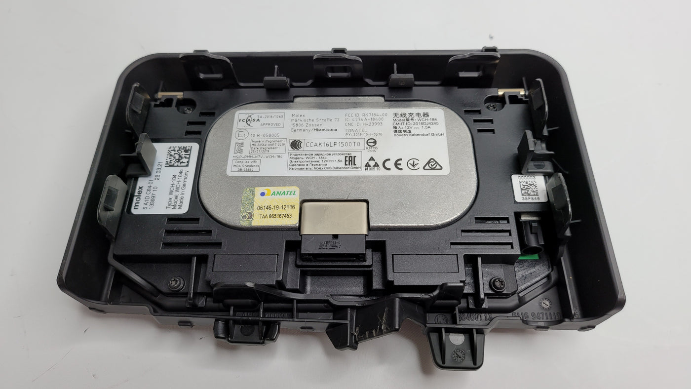 BMW 740I G12 CENTER CONSOLE STORAGE WIRELESS CHARGING DEVICE PLATE OEM - 133997 10 - MPerformance.parts