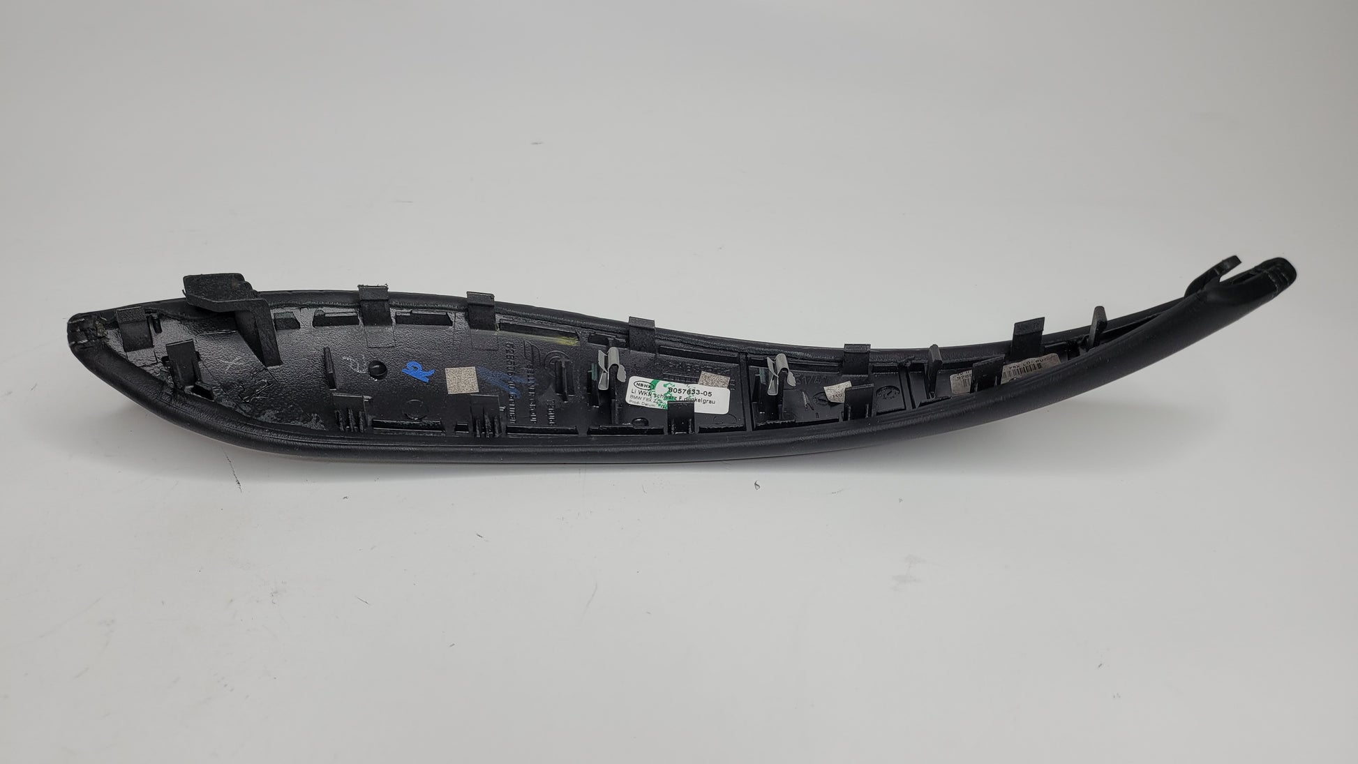 BMW F80 F82 M3 M4 Left Front Door Panel Pull Handle Leather Black 8057633-05 - MPerformance.parts