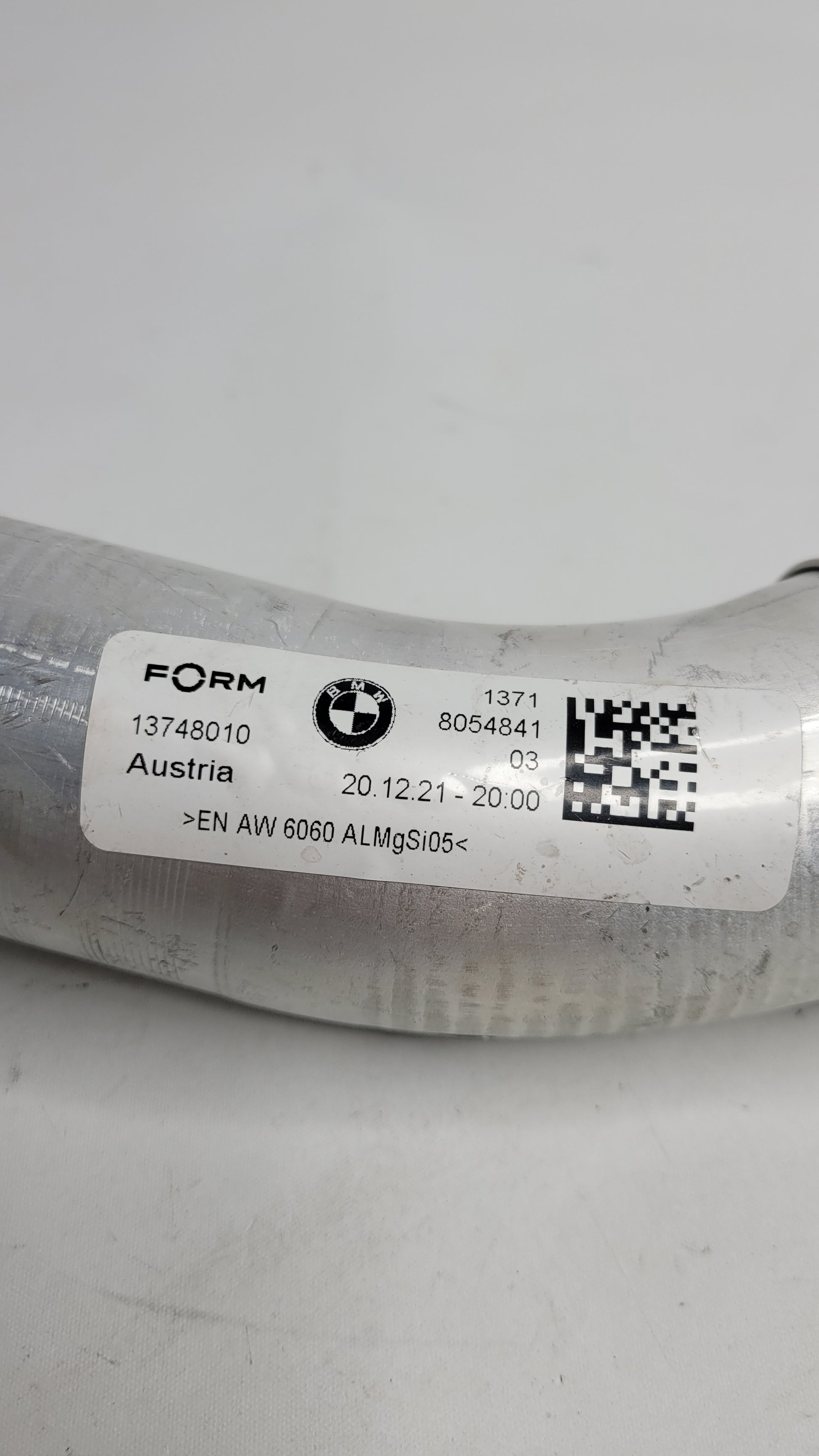BMW M3 M4 X3M X4M G80 G82 F97 F98 TURBO CHARGE AIR PIPE TUBE RIGHT SIDE 8054841 - MPerformance.parts