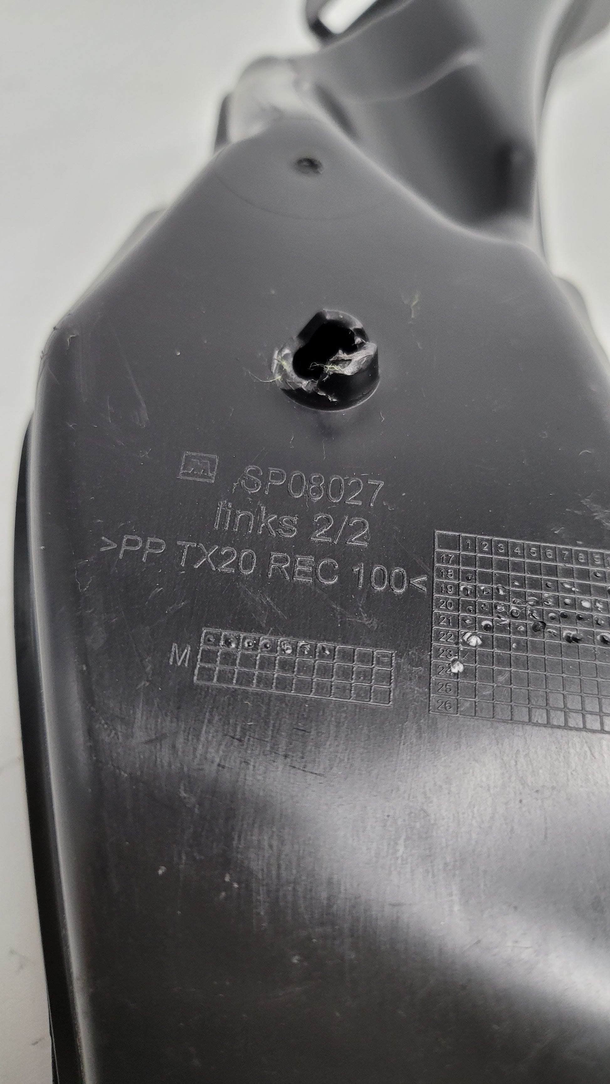 BMW G80 M3 Scuttle Cover Water Drain Channel Left Trim Panel 7449651 - MPerformance.parts