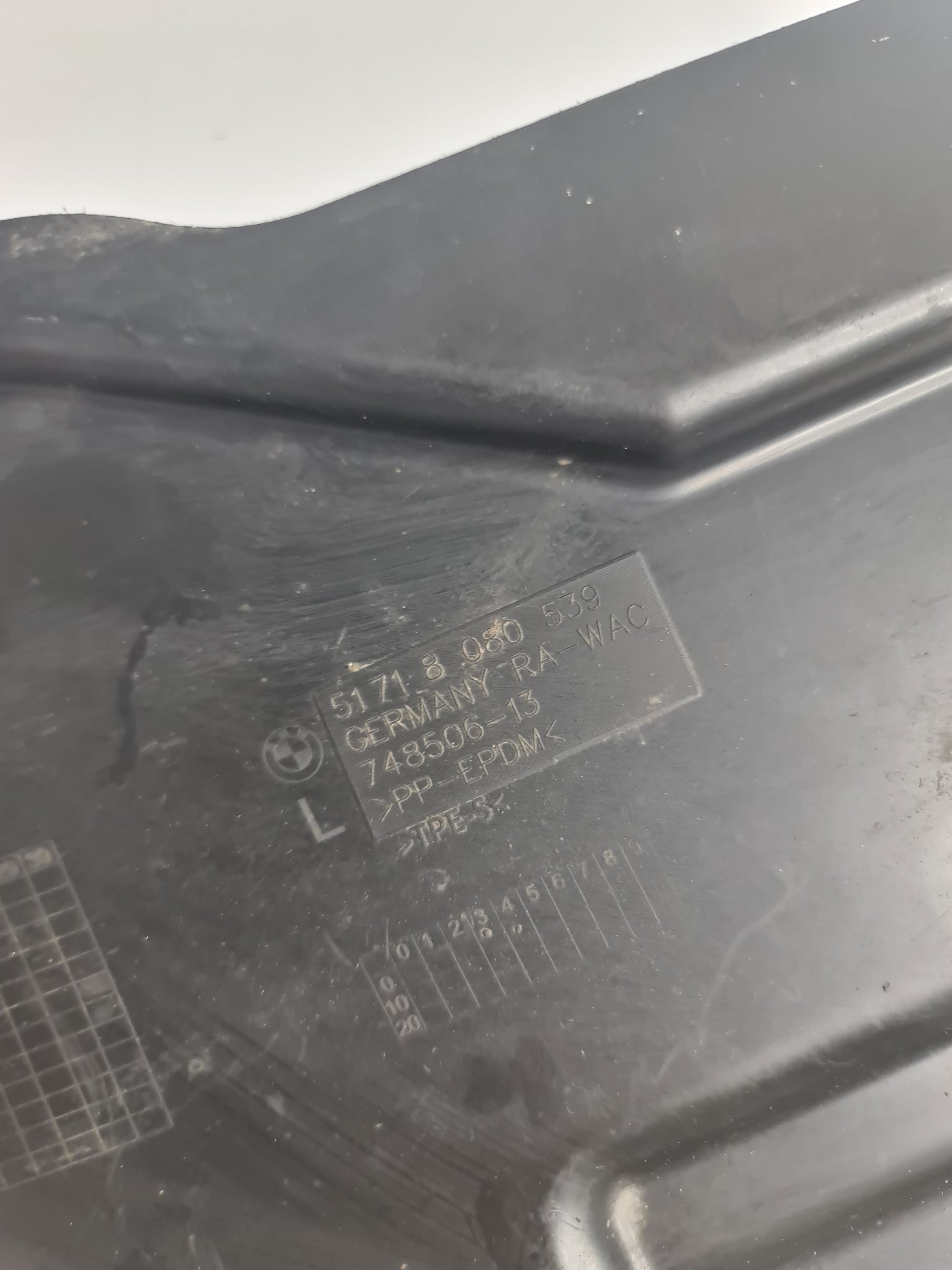 BMW M3 M4 G80 G82 G83 UNDERBODY PANELLING TRIM LEFT SIDE 8080539 - MPerformance.parts