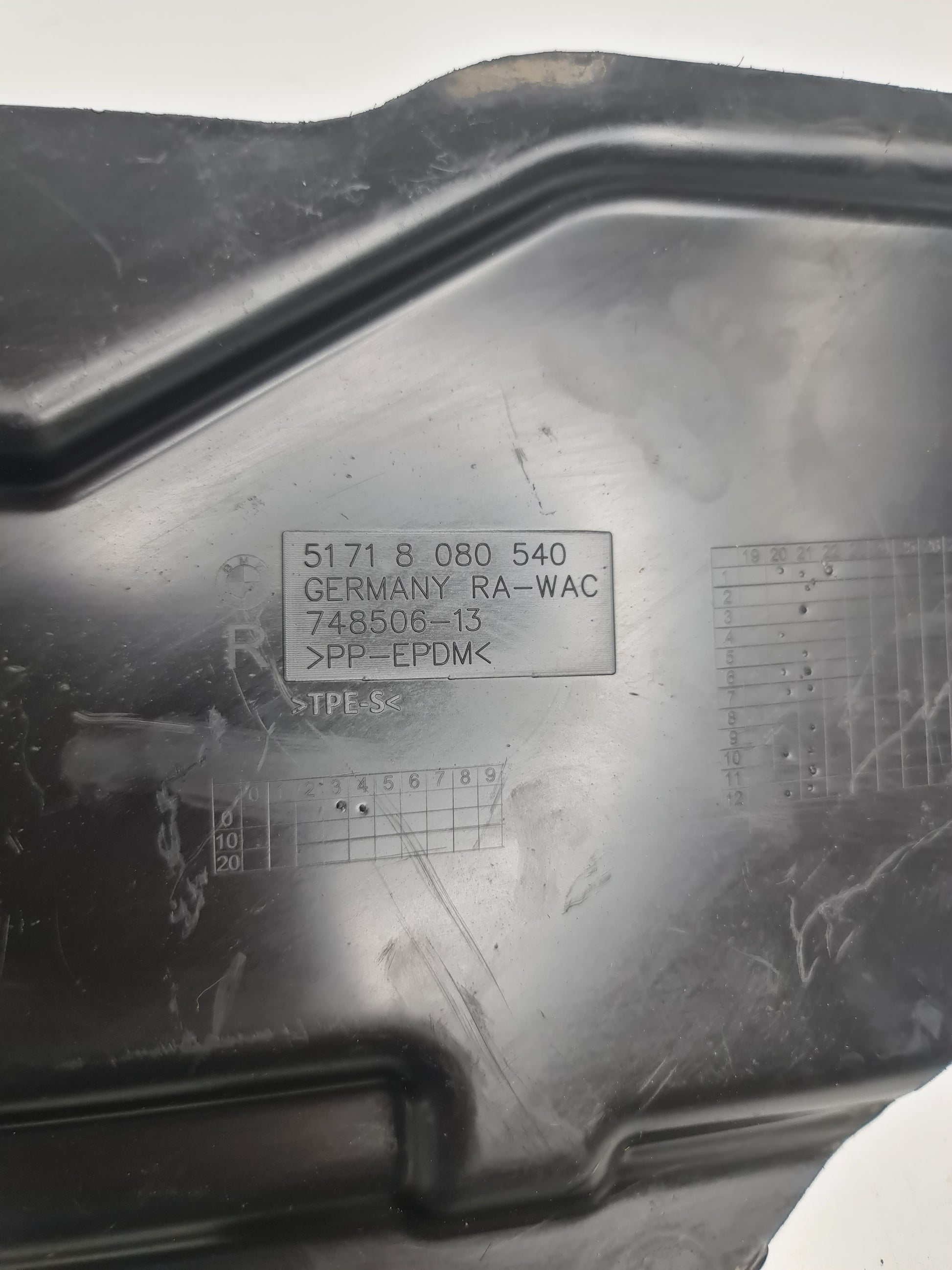BMW M3 M4 G80 G82 G83 UNDERBODY PANELLING TRIM RIGHT SIDE 8080540 - MPerformance.parts
