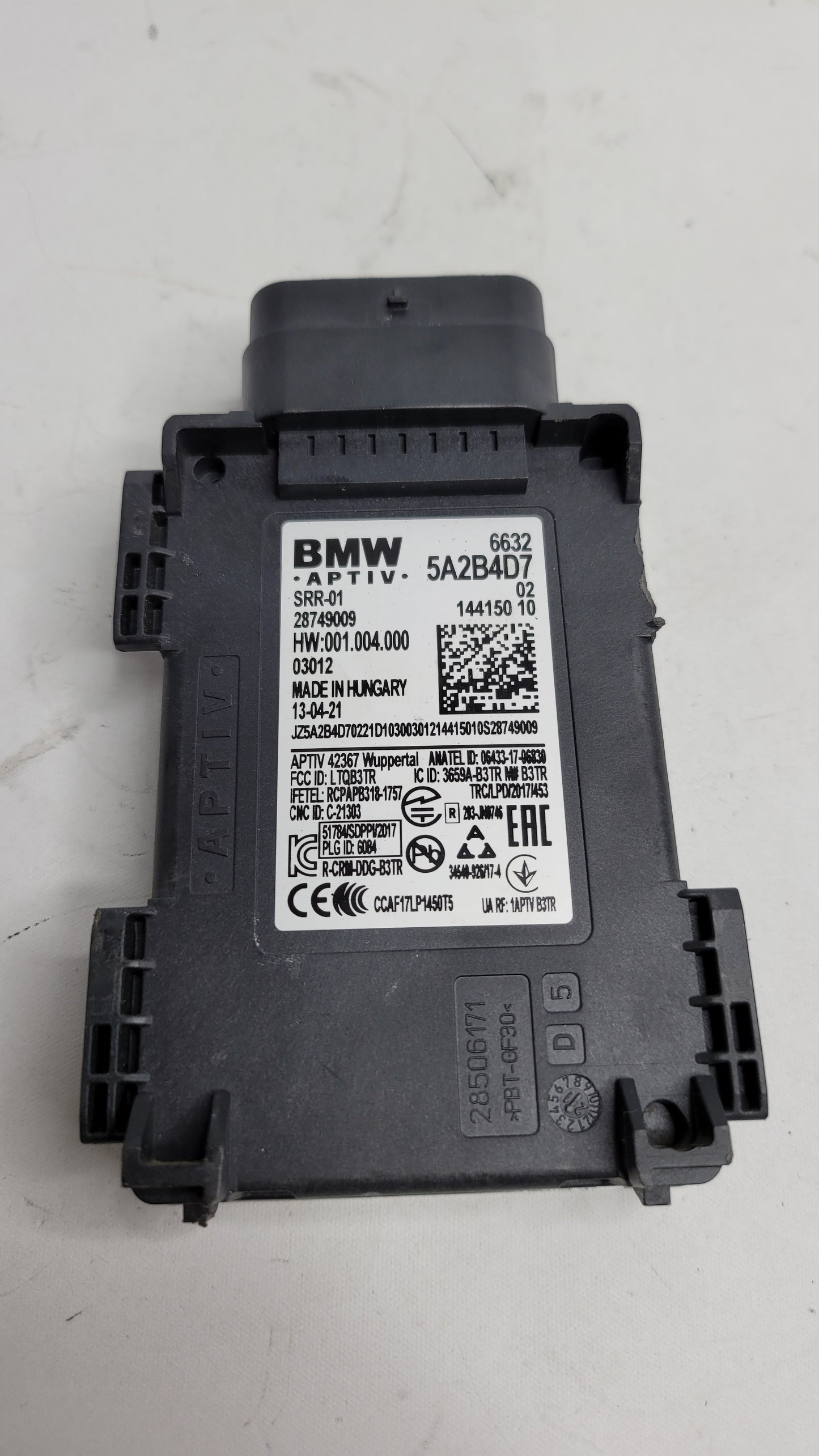 BMW Blind Spot Lane Departure Radar Sensor 6620-5A2B4D7 G20 G05 G80 G30 G06 - MPerformance.parts
