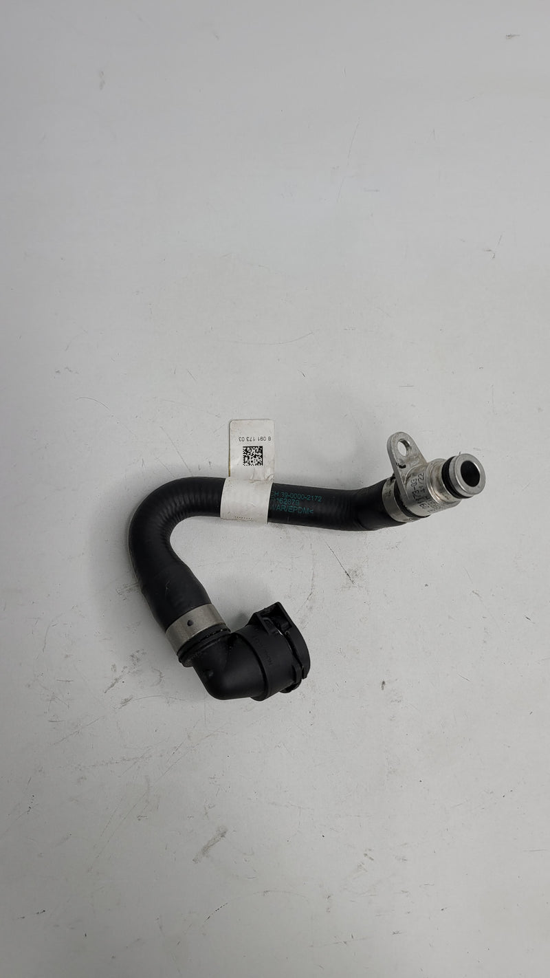 BMW X3 M, X4 M, M2, M3, M4 G8X coolant feed supply line from MPerformance.parts, showing the metal tube with fittings.