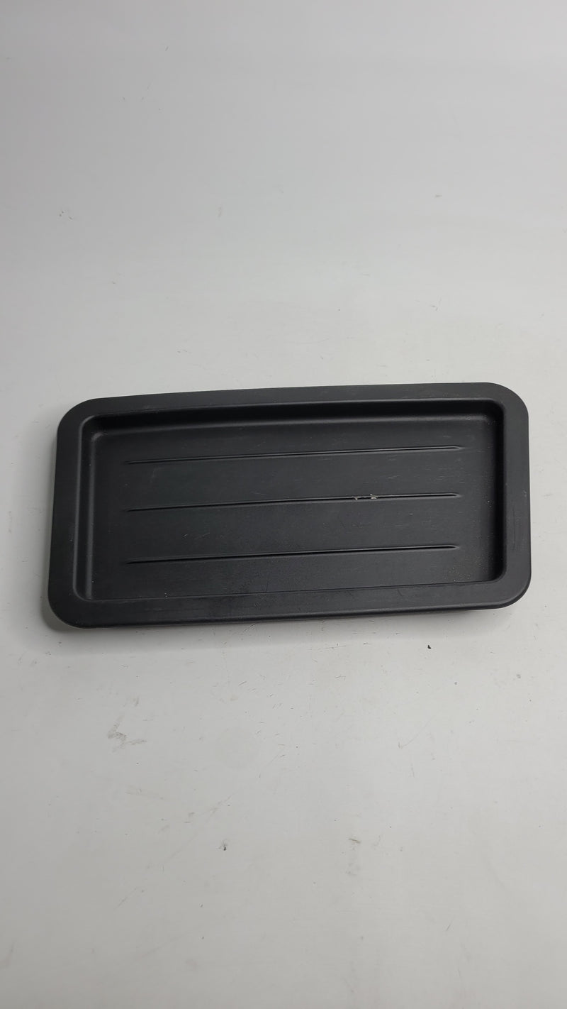 F80 M3 and F82 M4 storage tray flat insert mat in black, designed for luggage compartment organization by MPerformance.parts.