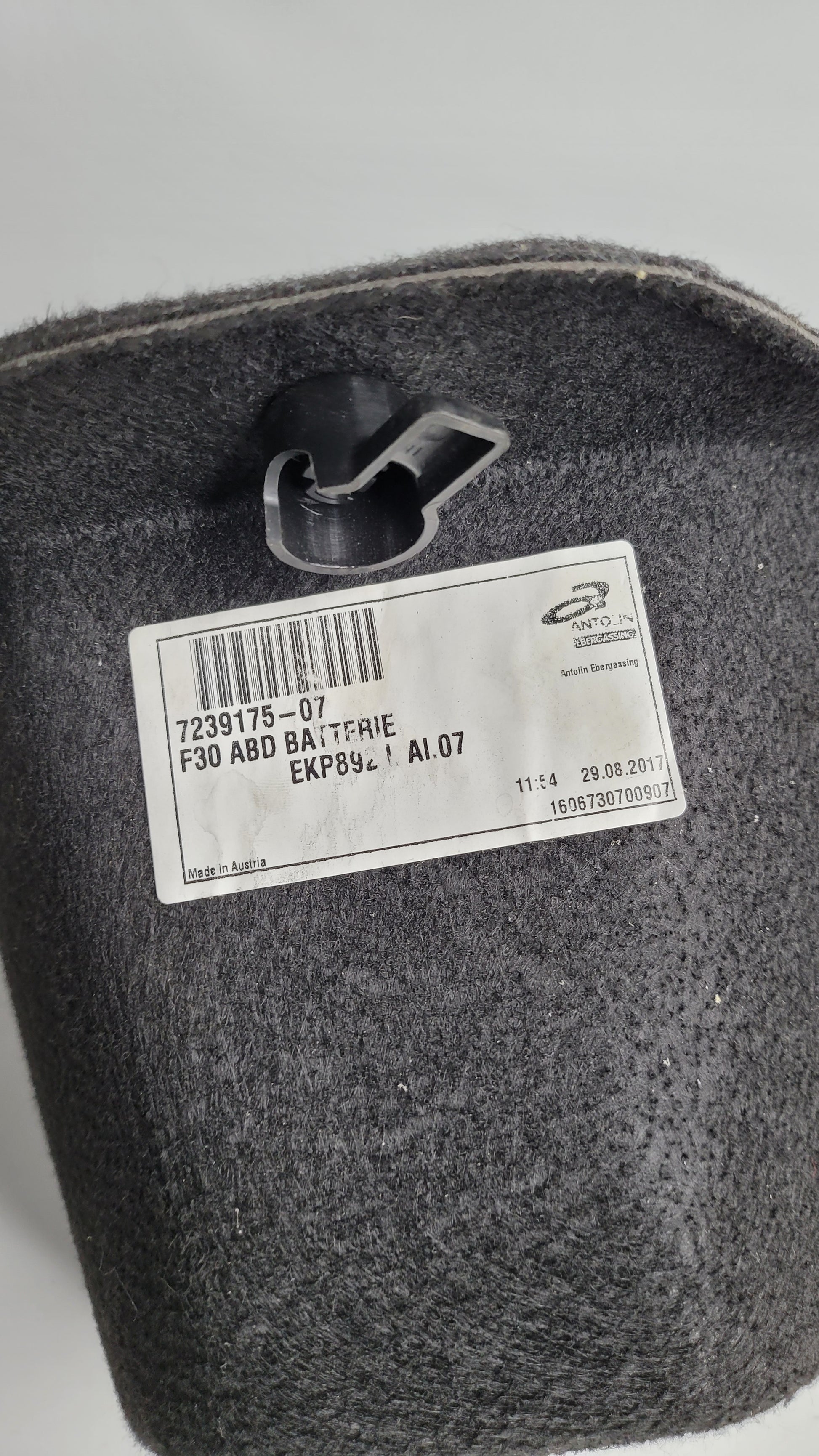 BMW 3 Series F30 F80 M3 LCI Trunk Compartment Tool Hook Tray Holder Cover - 7308699 - MPerformance.parts