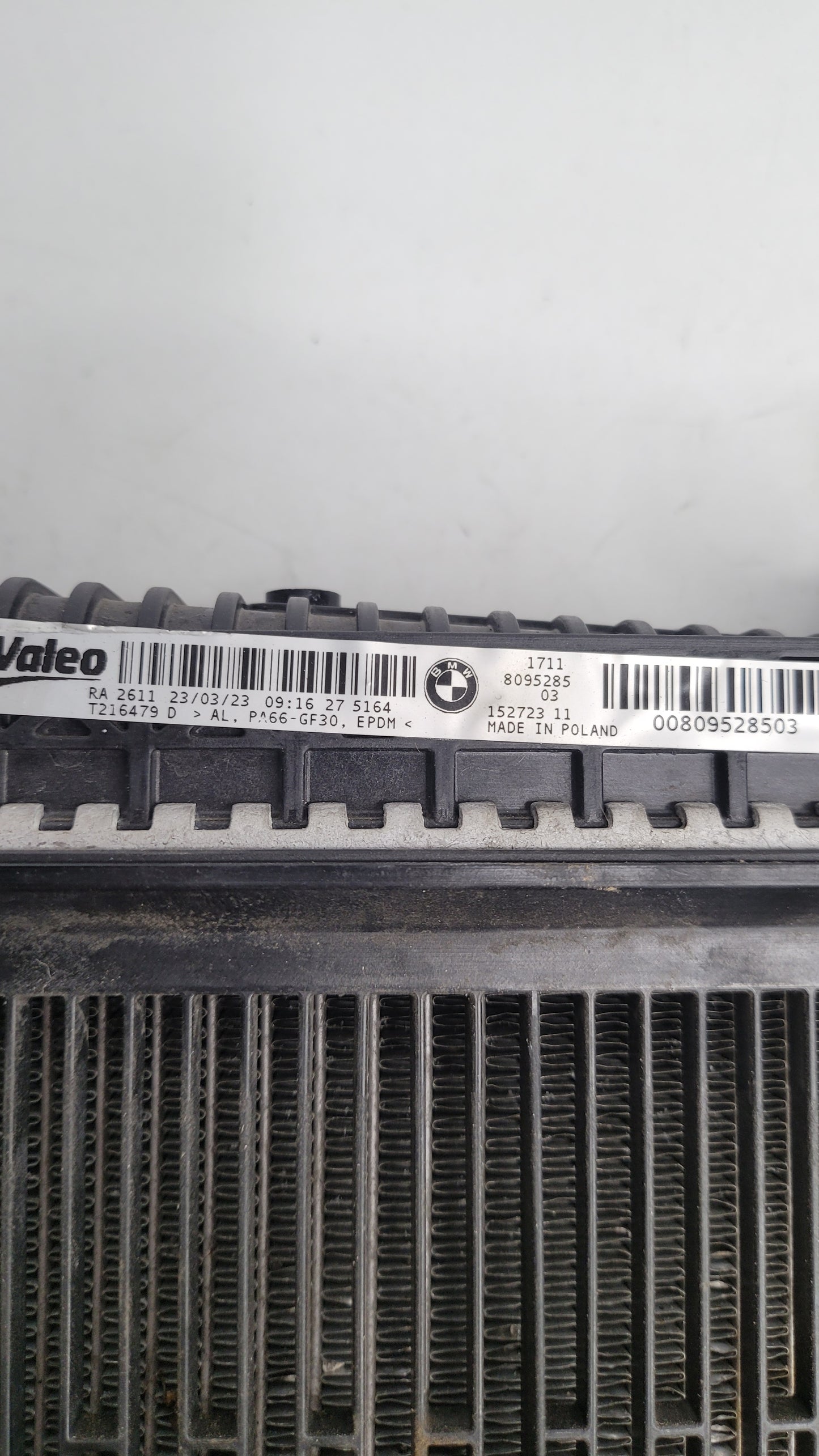 BMW G80 G82 G83 M3 M4 21-24 Front Auxiliary Radiator Coolant Cooler 8095285 - MPerformance.parts