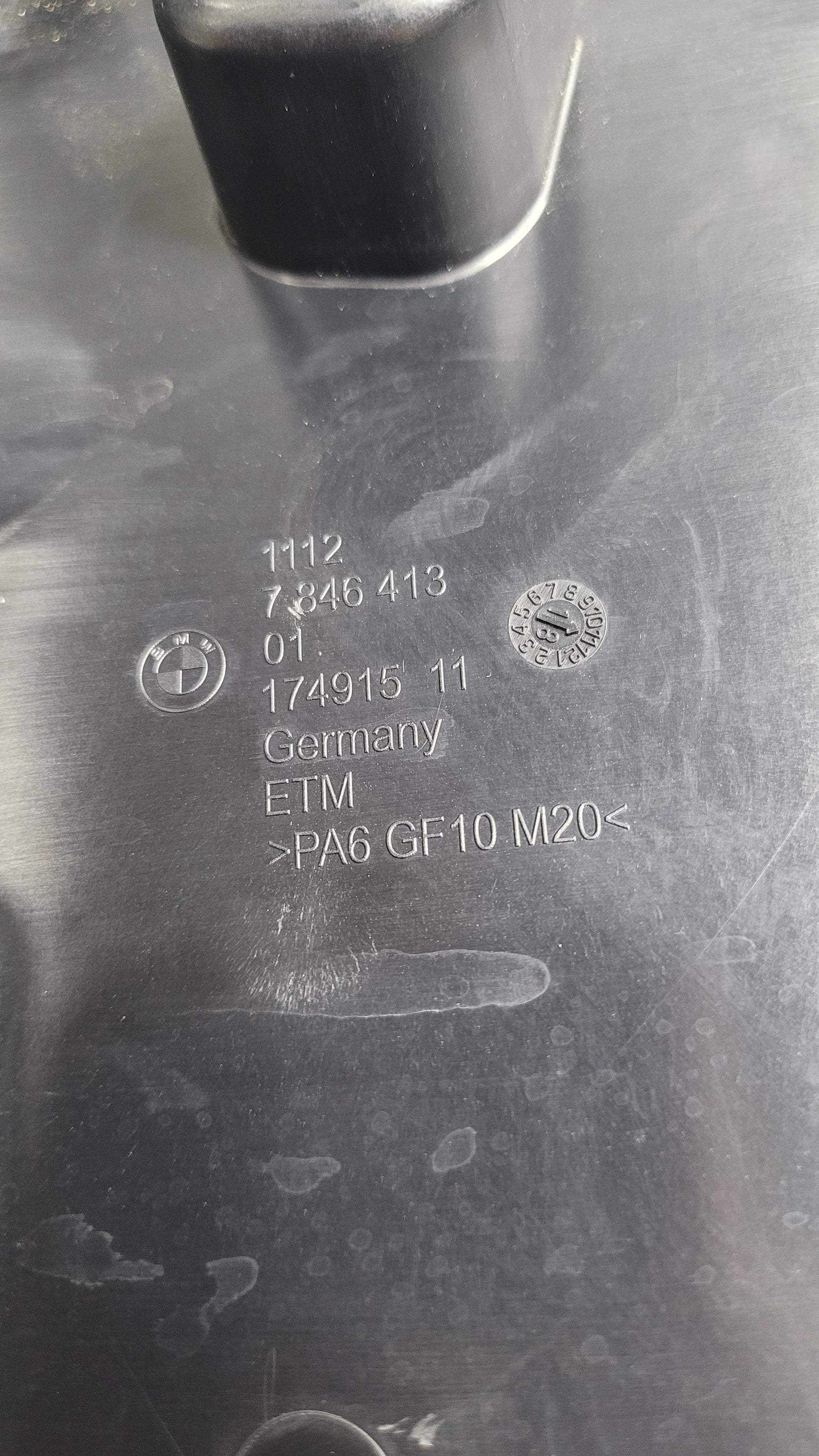 BMW M3 F80 S55 3.0L Engine Anti Corrosion Cover 7846413 - MPerformance.parts