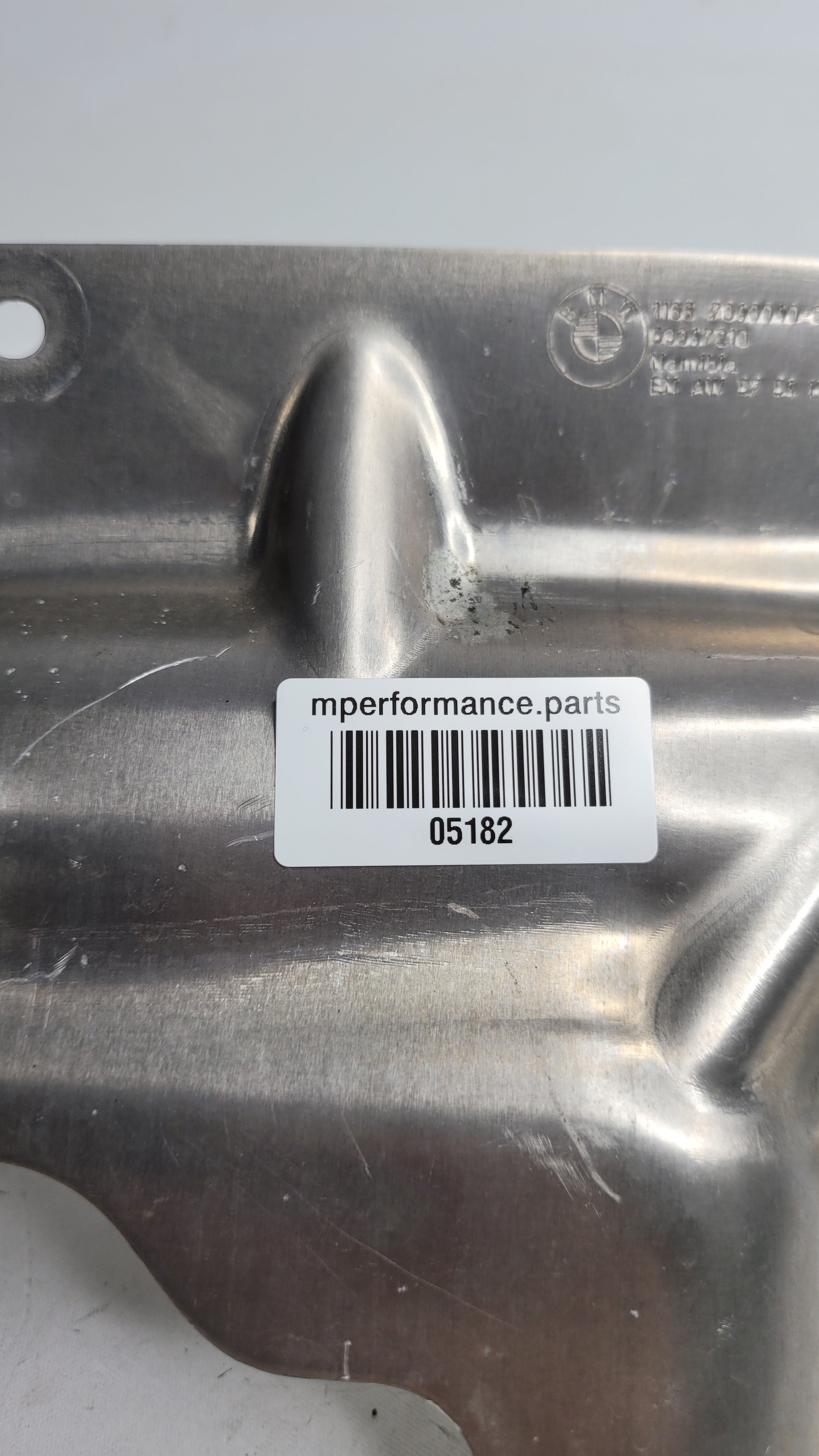 BMW M3 3.0L - LEFT Turbo HEAT Shield / Cover Plate 7848040 - MPerformance.parts
