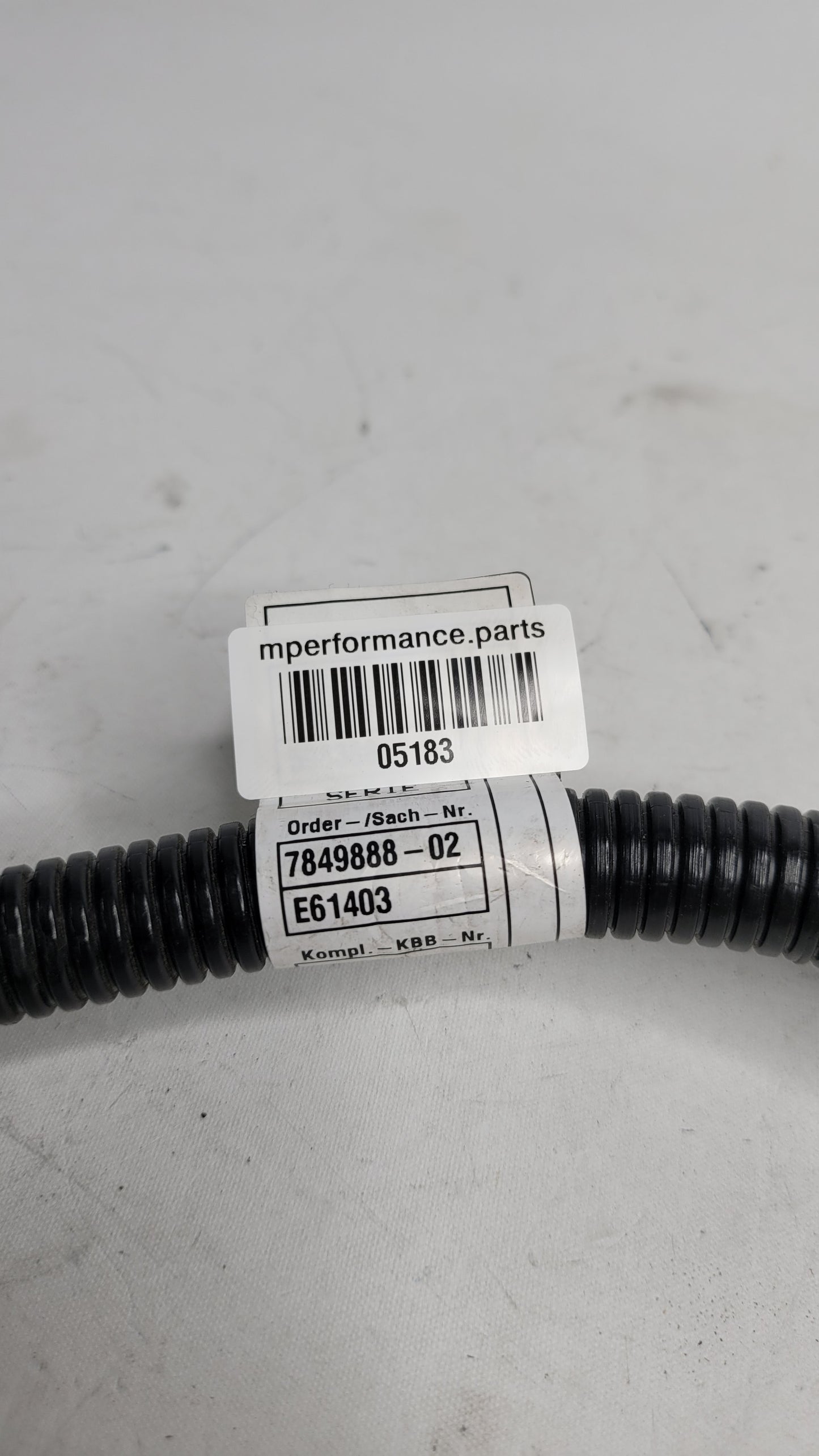 BMW M3 F80 S55 3.0L Starter Wiring Harness Cable 7849888 - MPerformance.parts